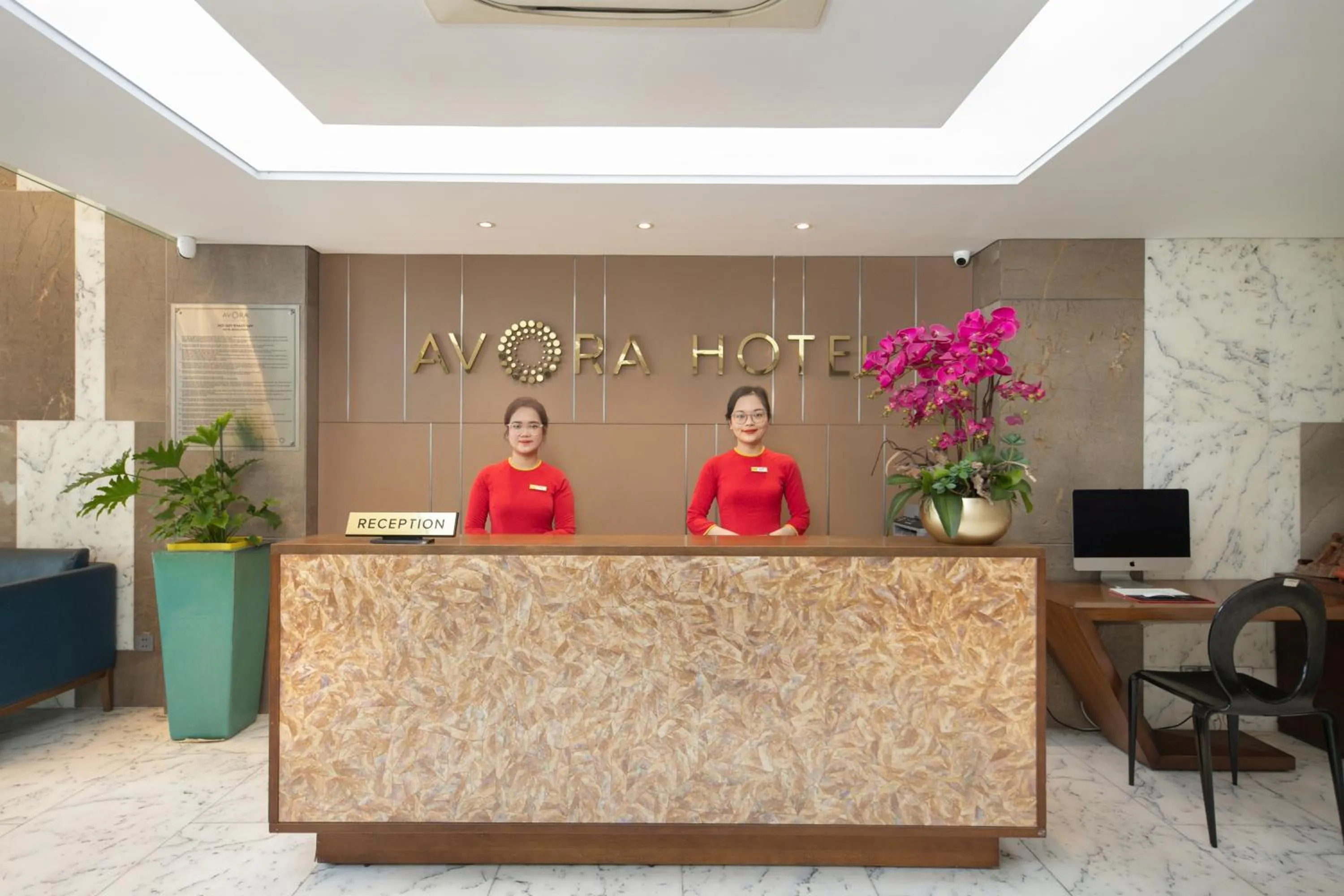 Lobby or reception in Avora Hotel