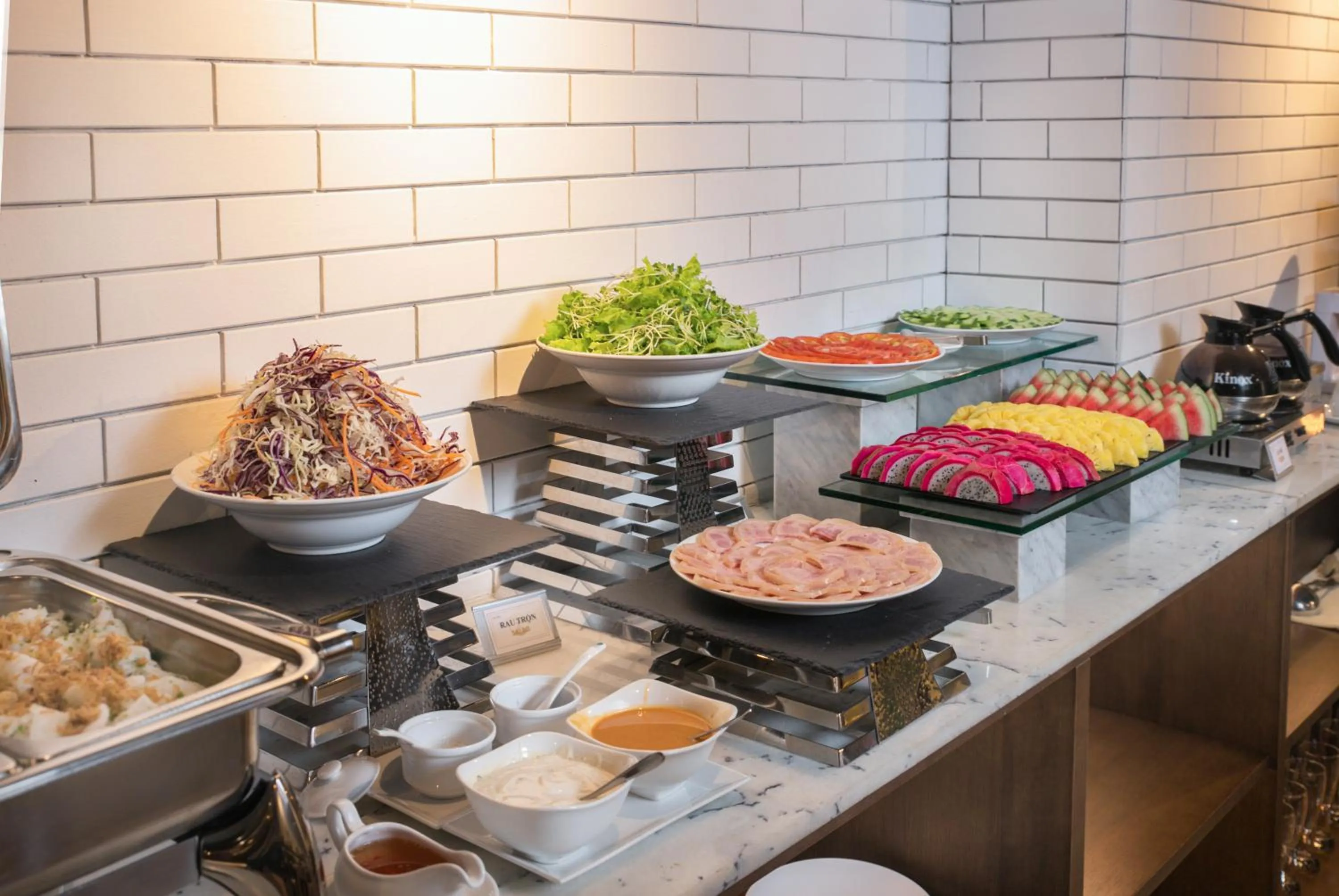 Buffet breakfast in Avora Hotel