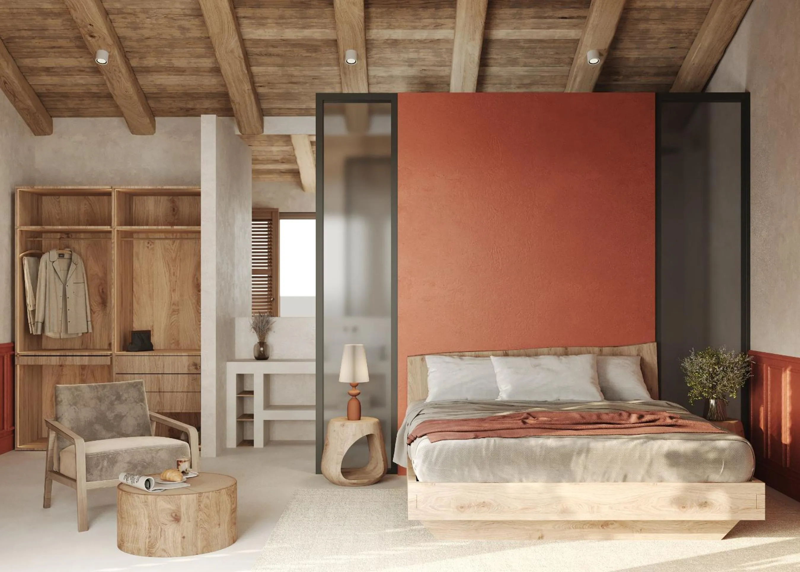 Bedroom, Bed in Hemanaire