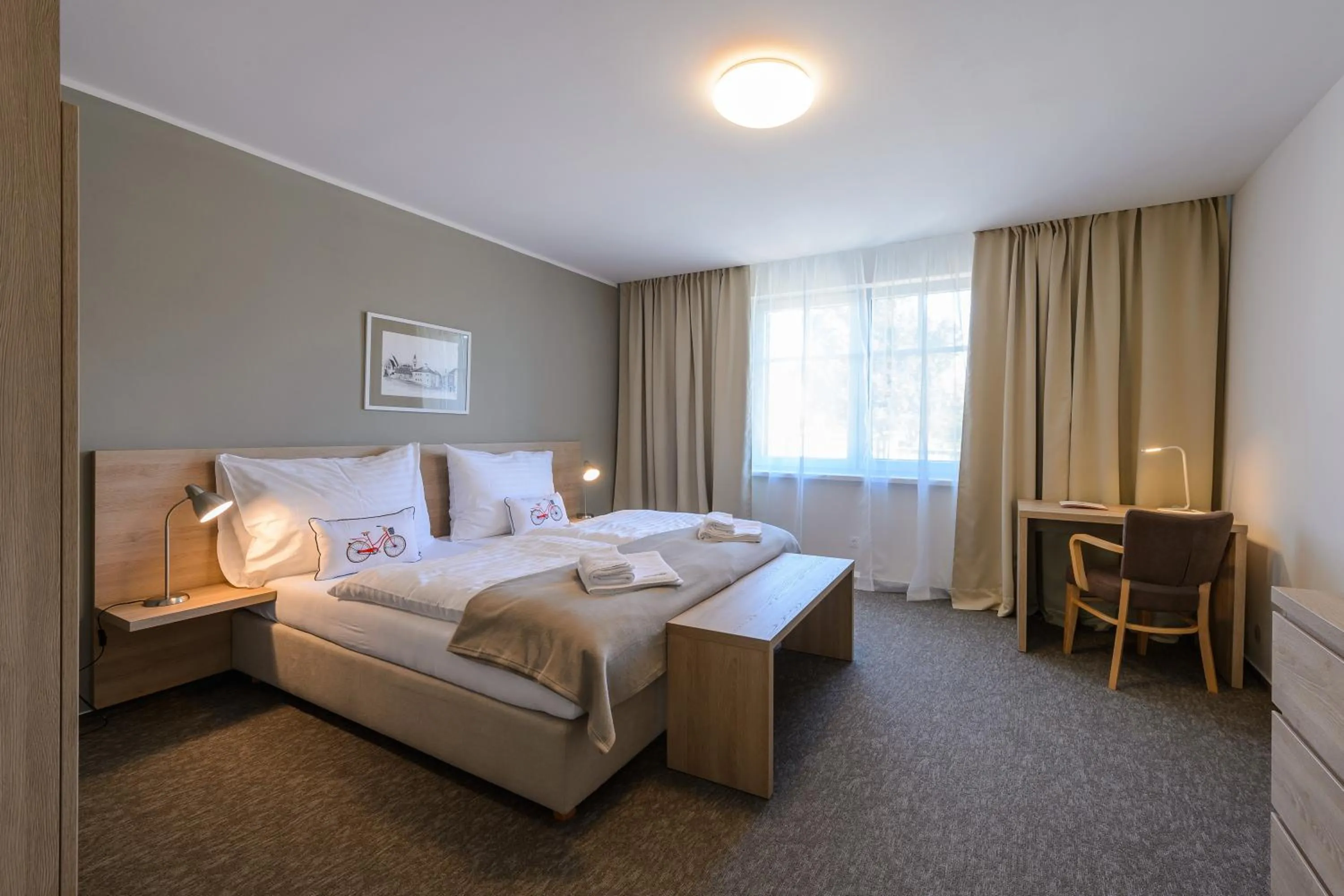 Photo of the whole room in Pension Kral