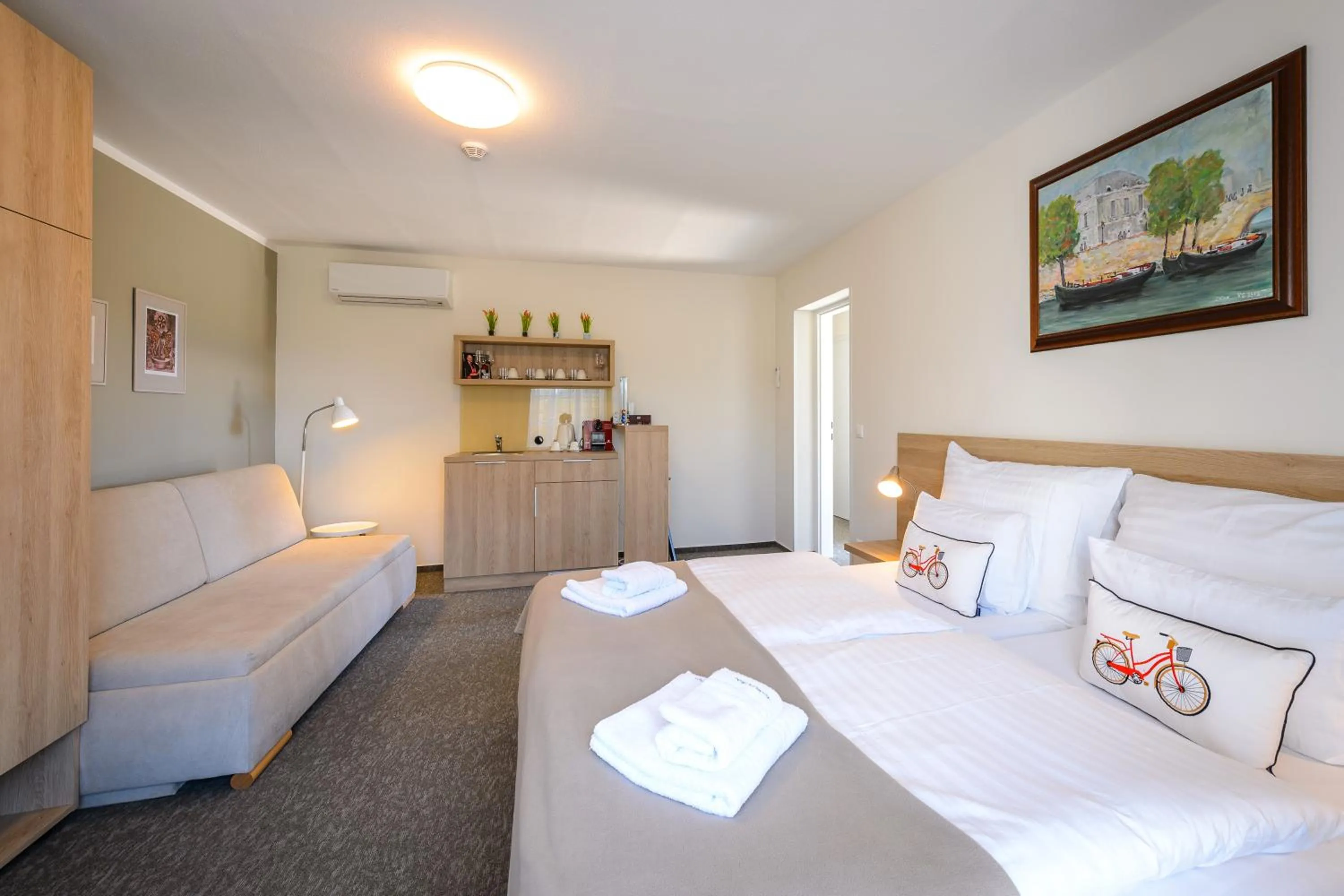 Decorative detail in Pension Kral