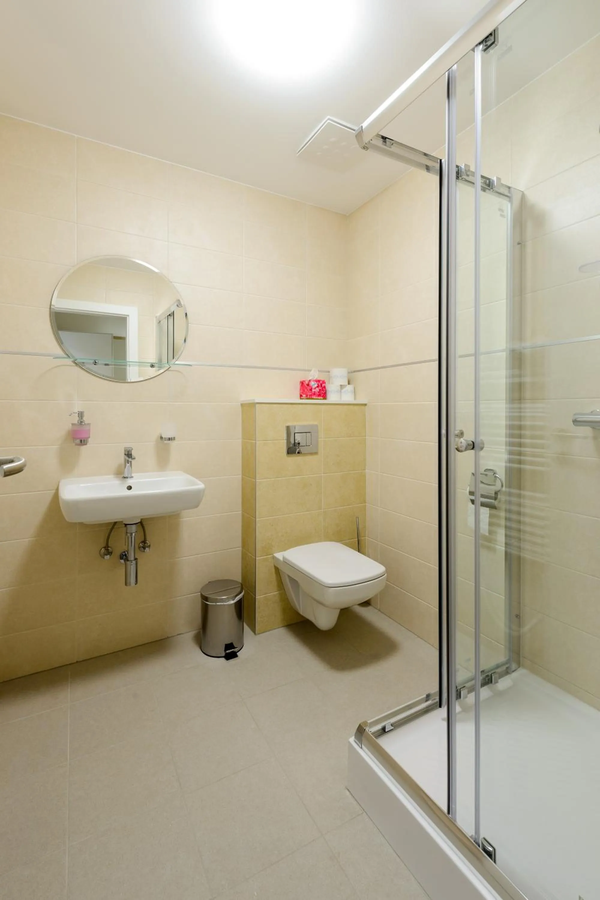 Shower in Pension Kral