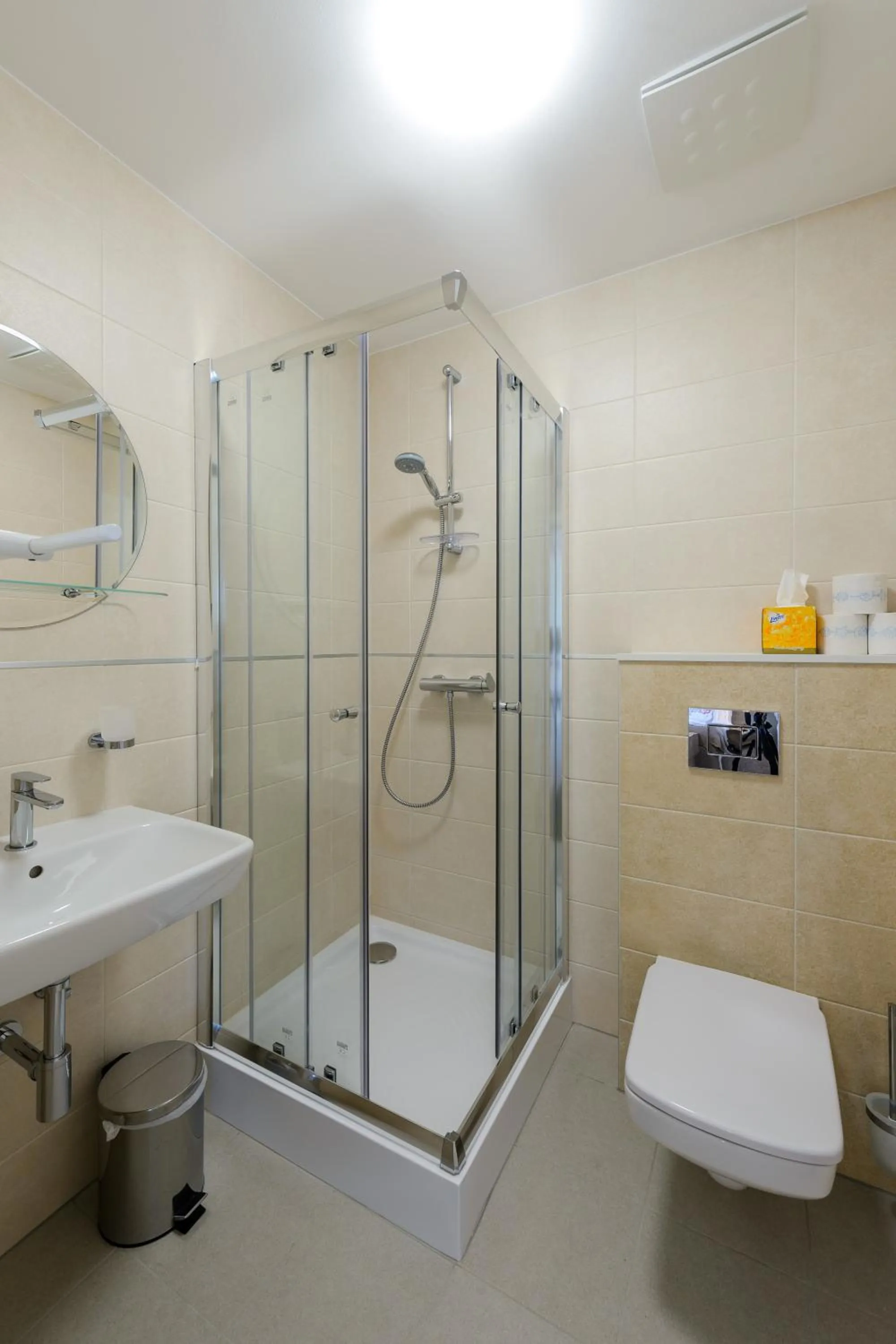 Shower in Pension Kral