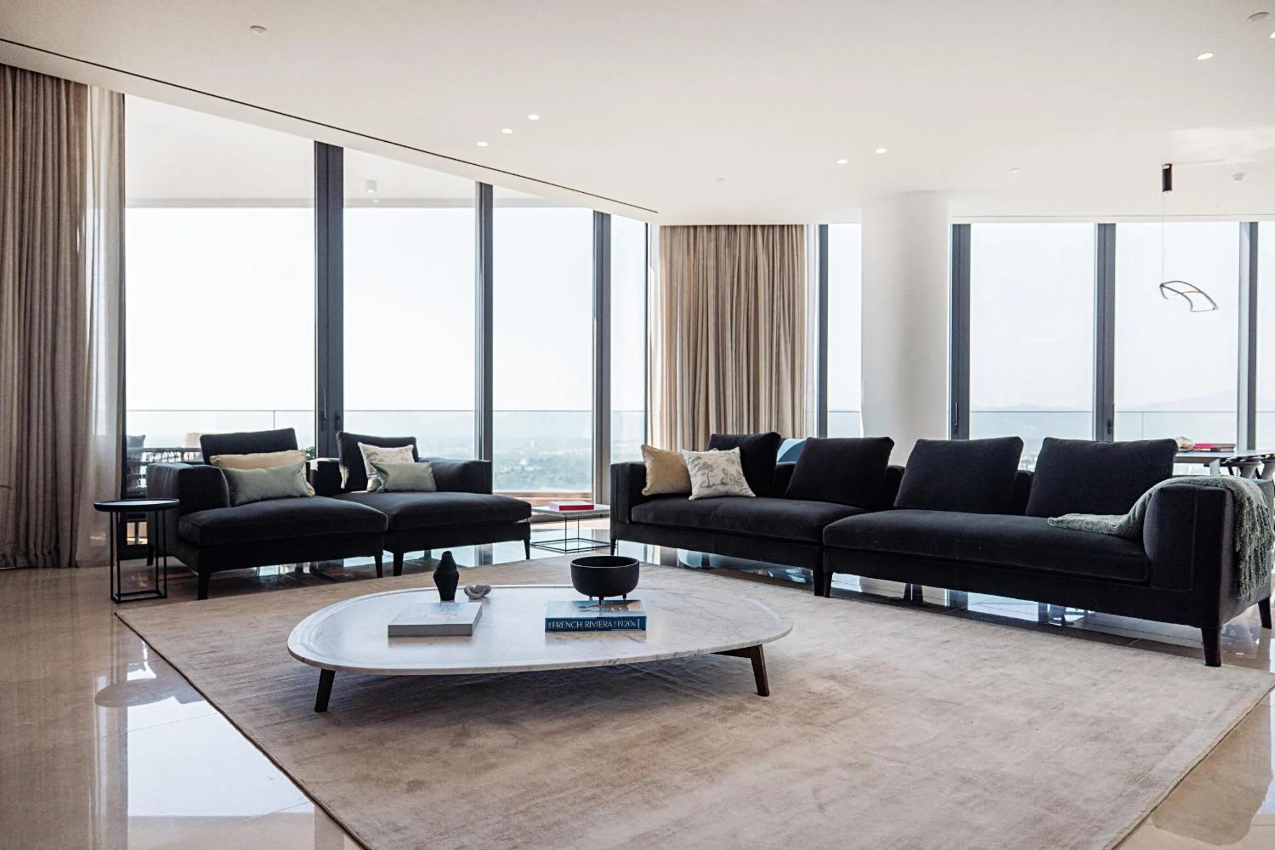Living room in Nicosia Central Park Residences
