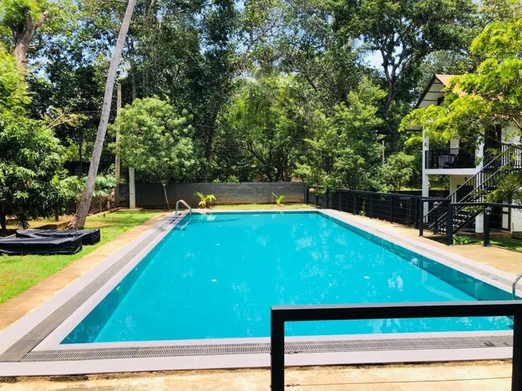 Pool view in The Countryside Udawalawe