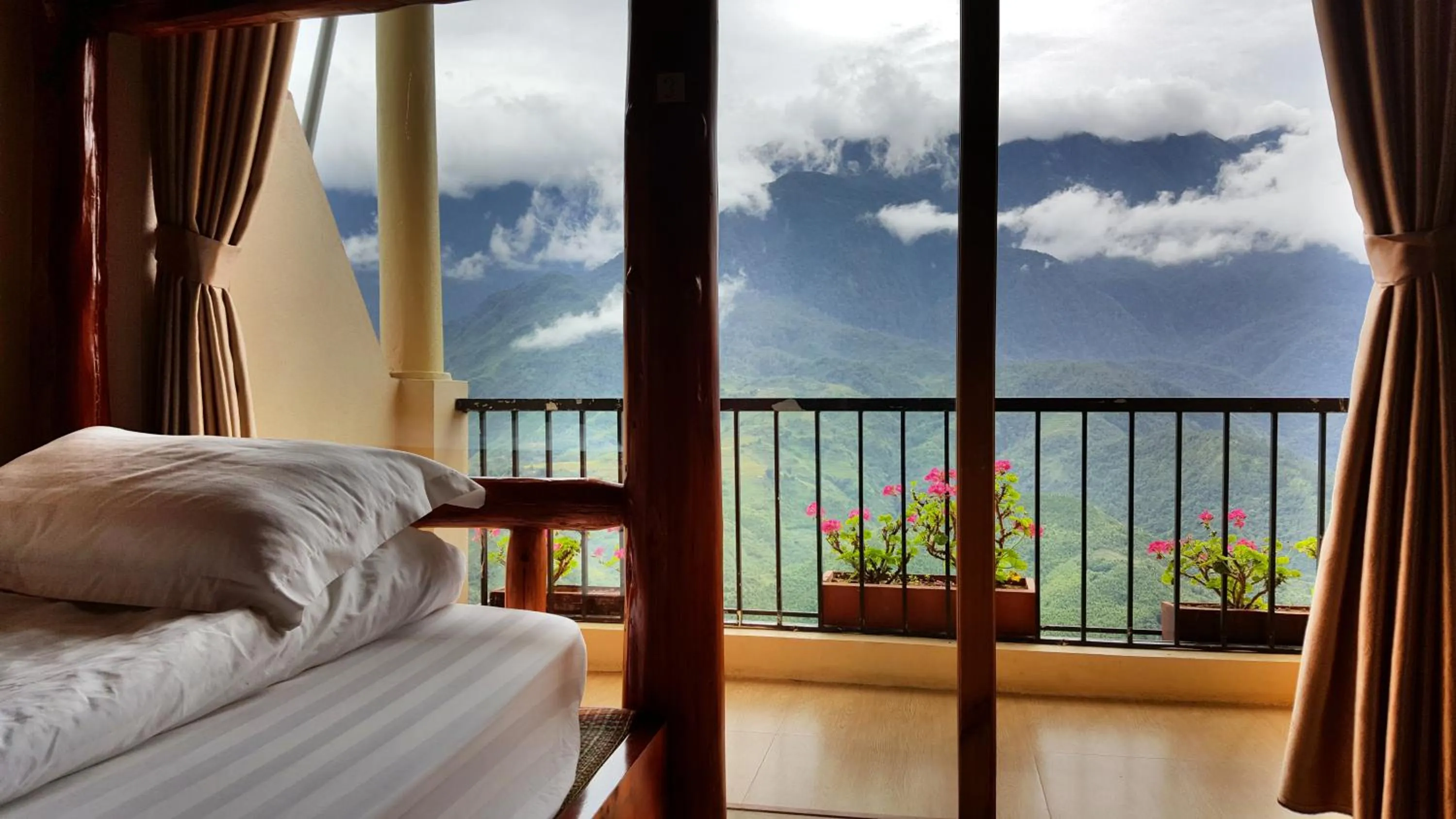 Bed in Sapa Odyssey Hostel