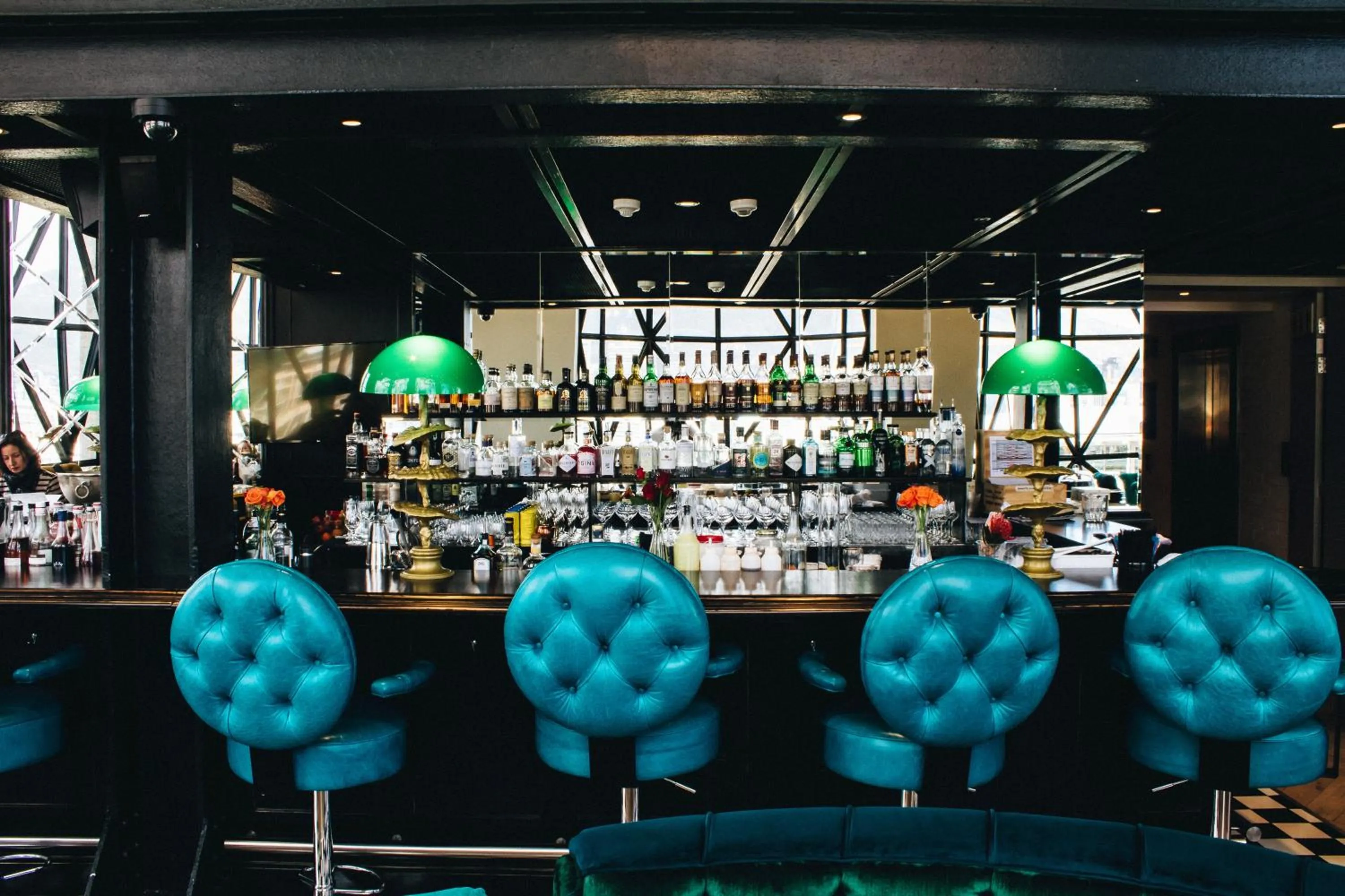 Lounge or bar in The Silo Hotel