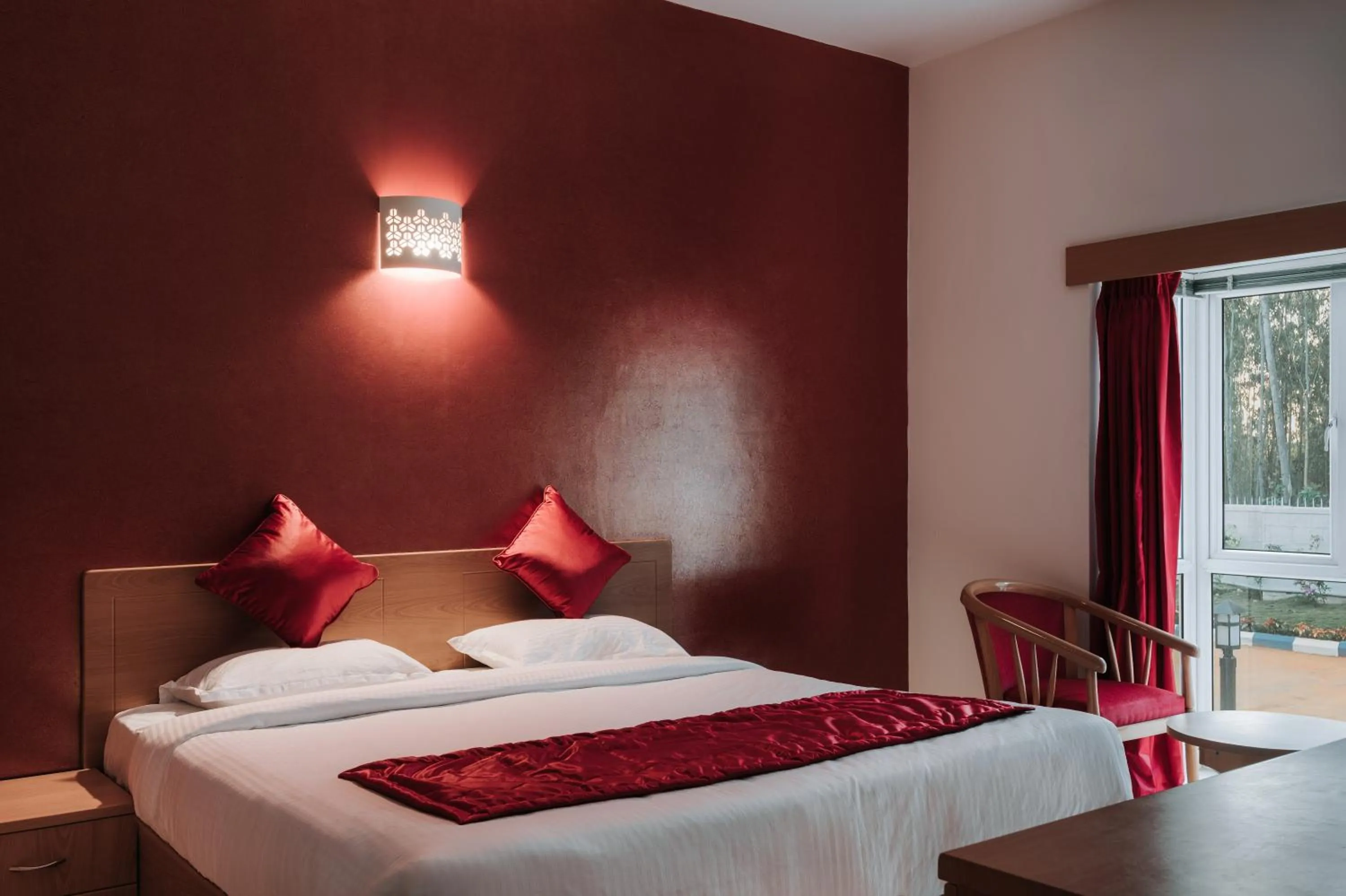 Photo of the whole room, Bed in Fiestaa Resort n Events Venue