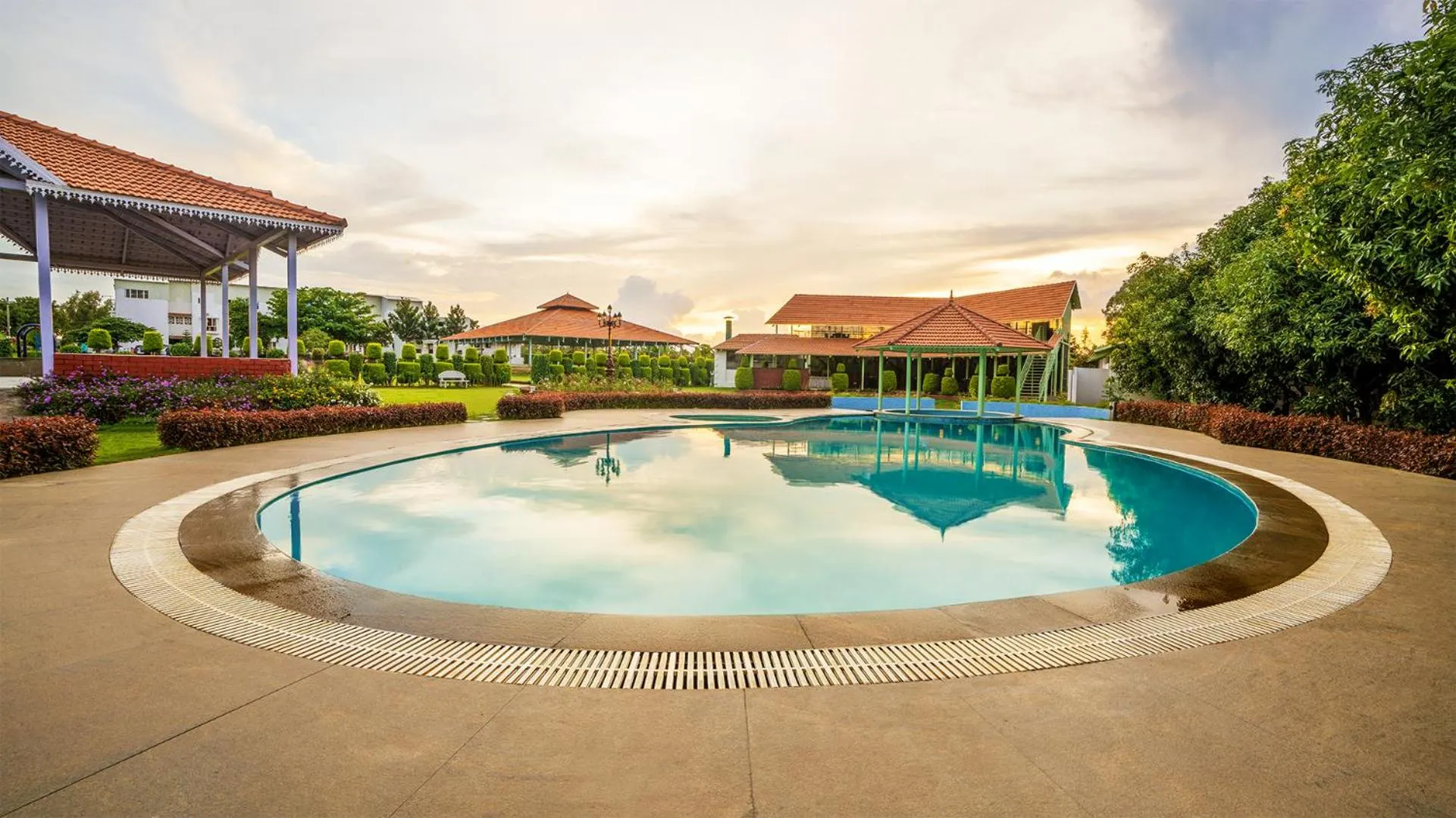 Swimming pool in Fiestaa Resort n Events Venue