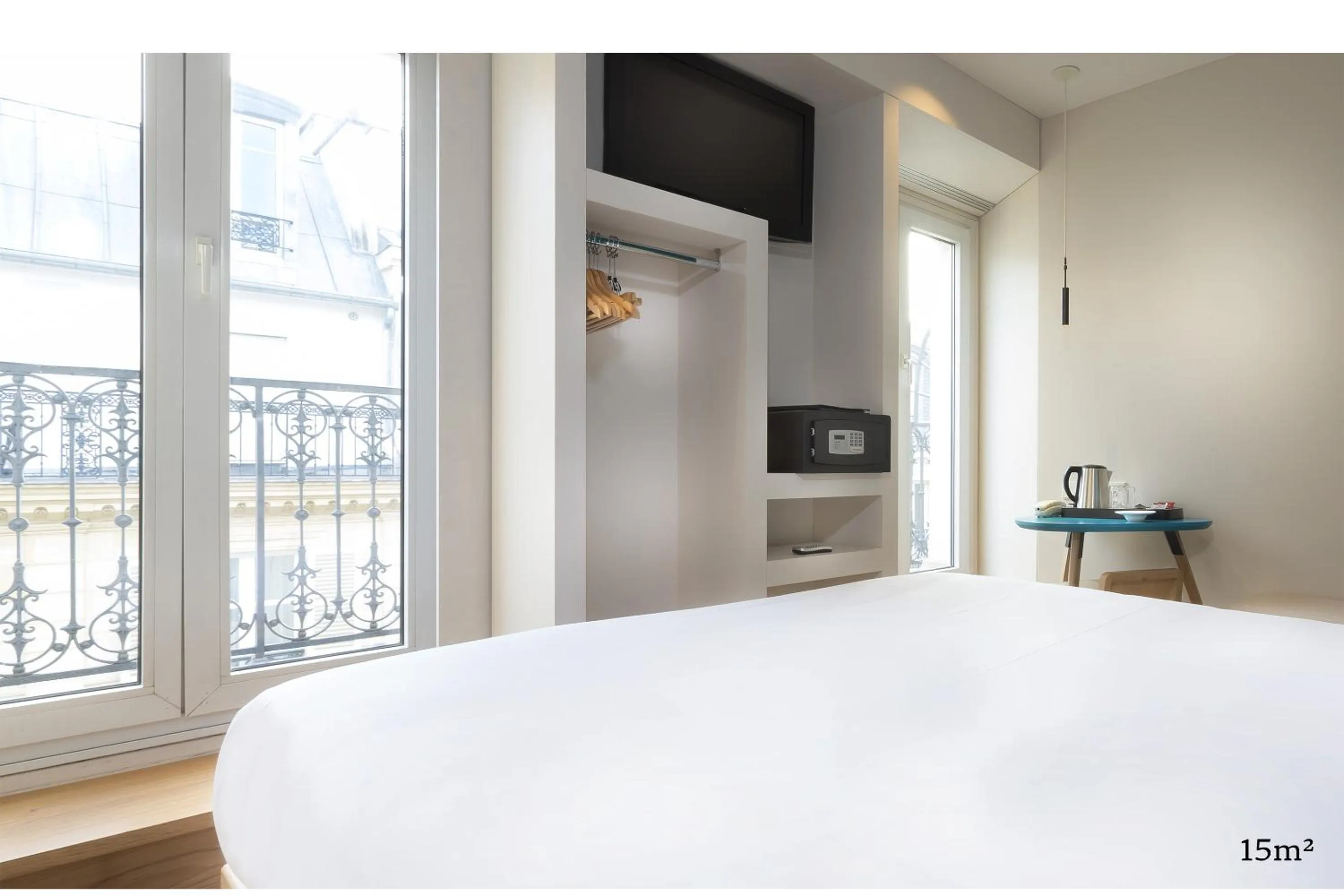 Bedroom, Bed in Hotel Andréa