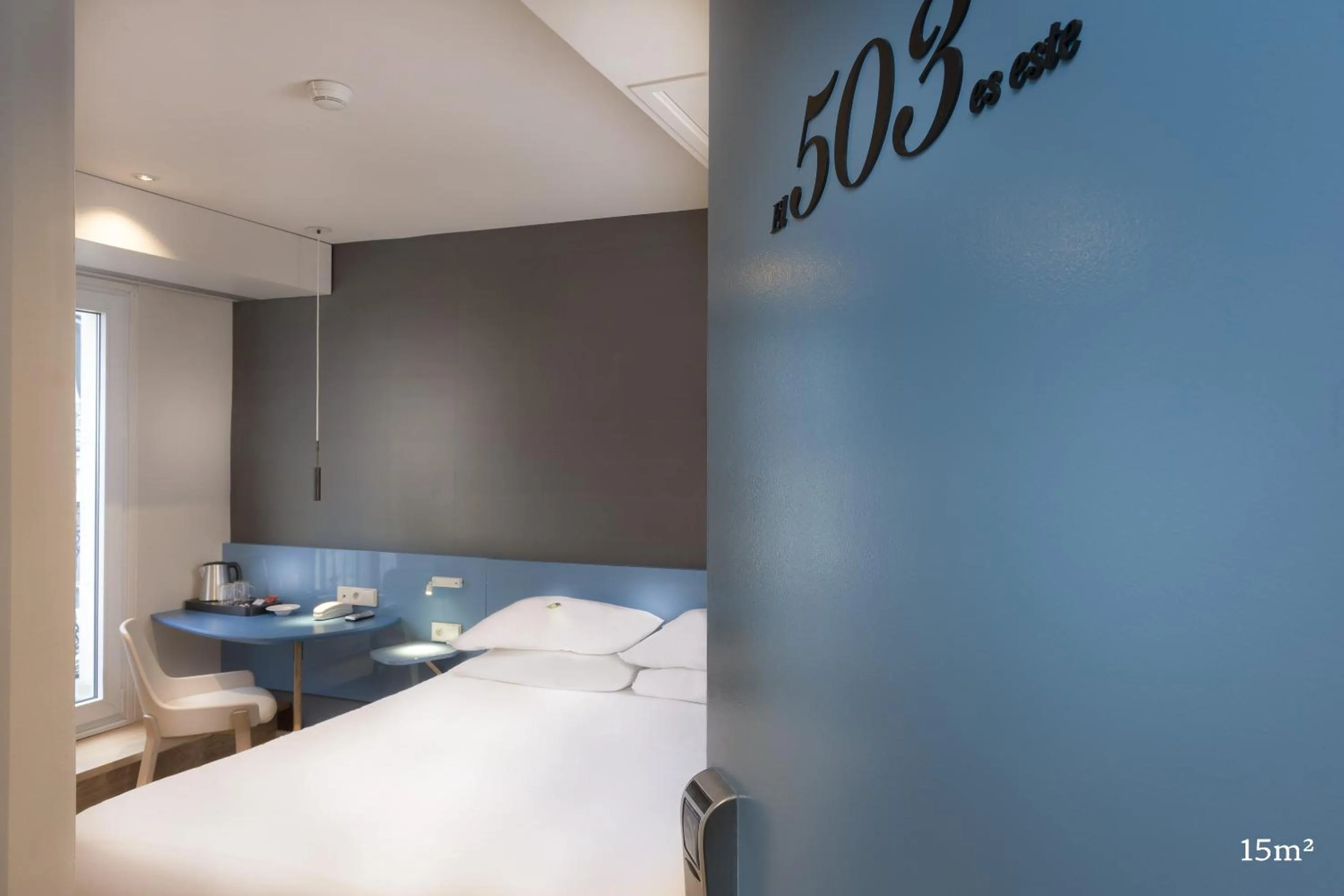 Bedroom, Bed in Hotel Andréa