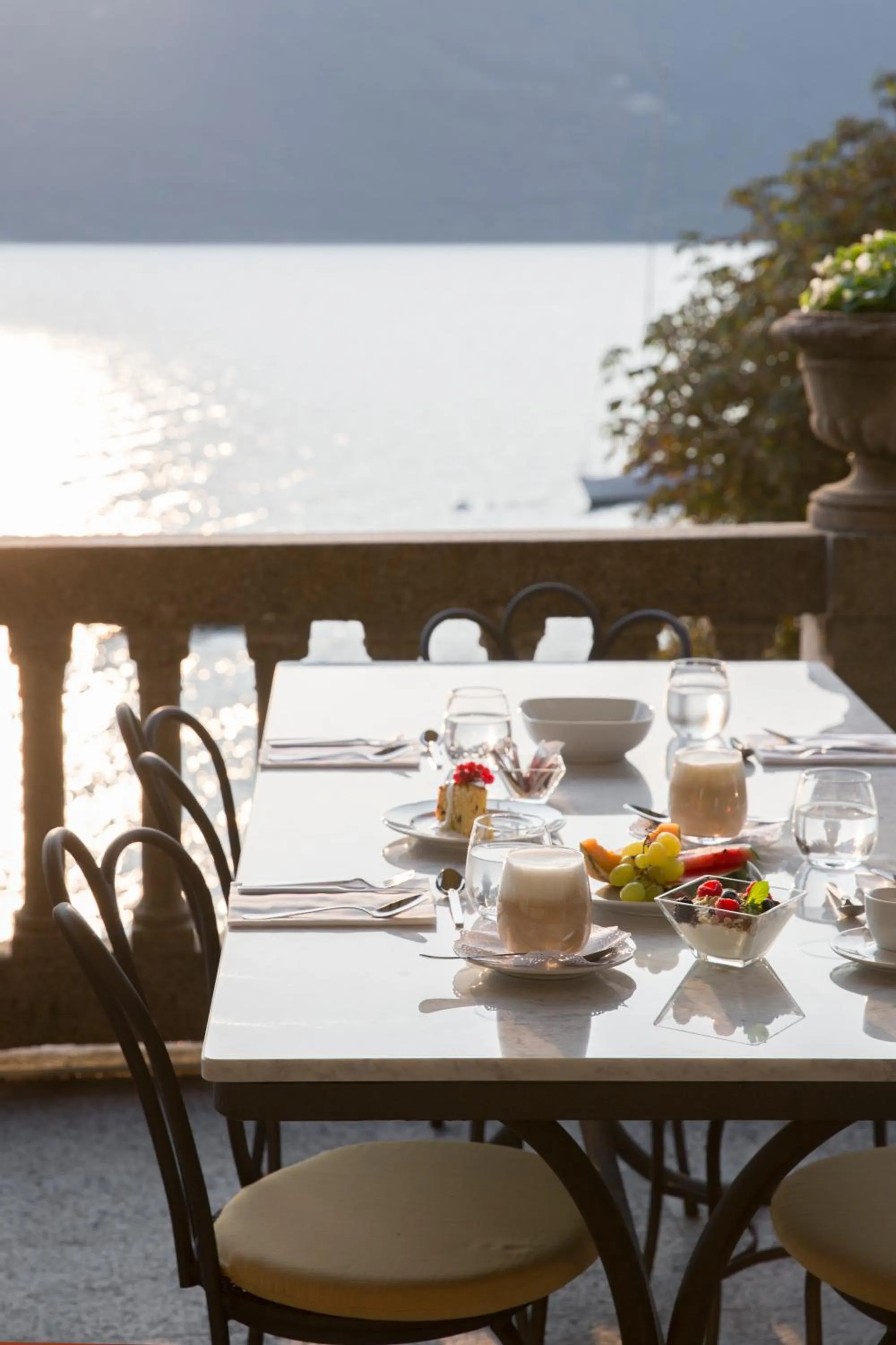 Buffet breakfast in Villa Maria Boutique Hotel