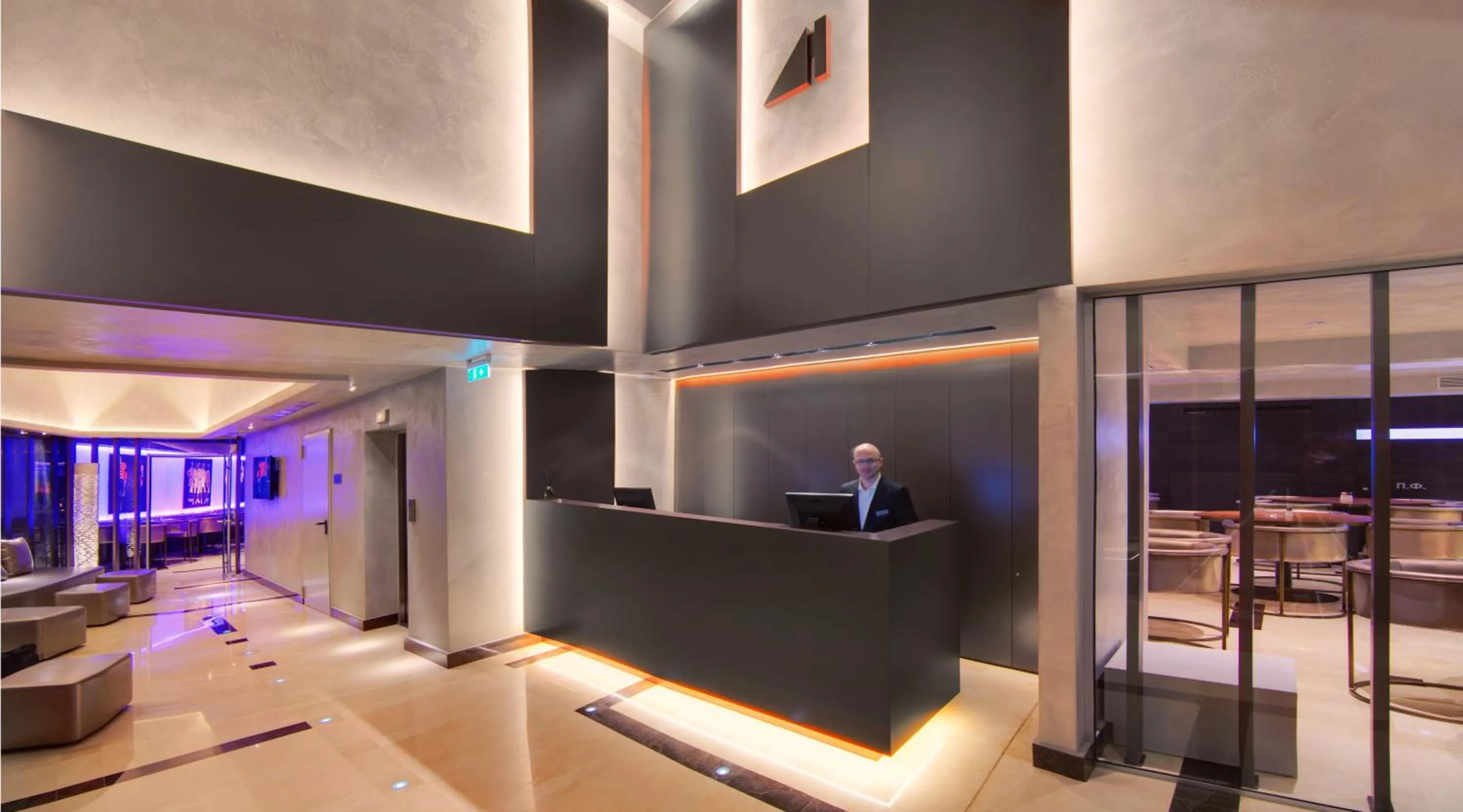 Lobby or reception in SAZ City Life Boutique Hotel