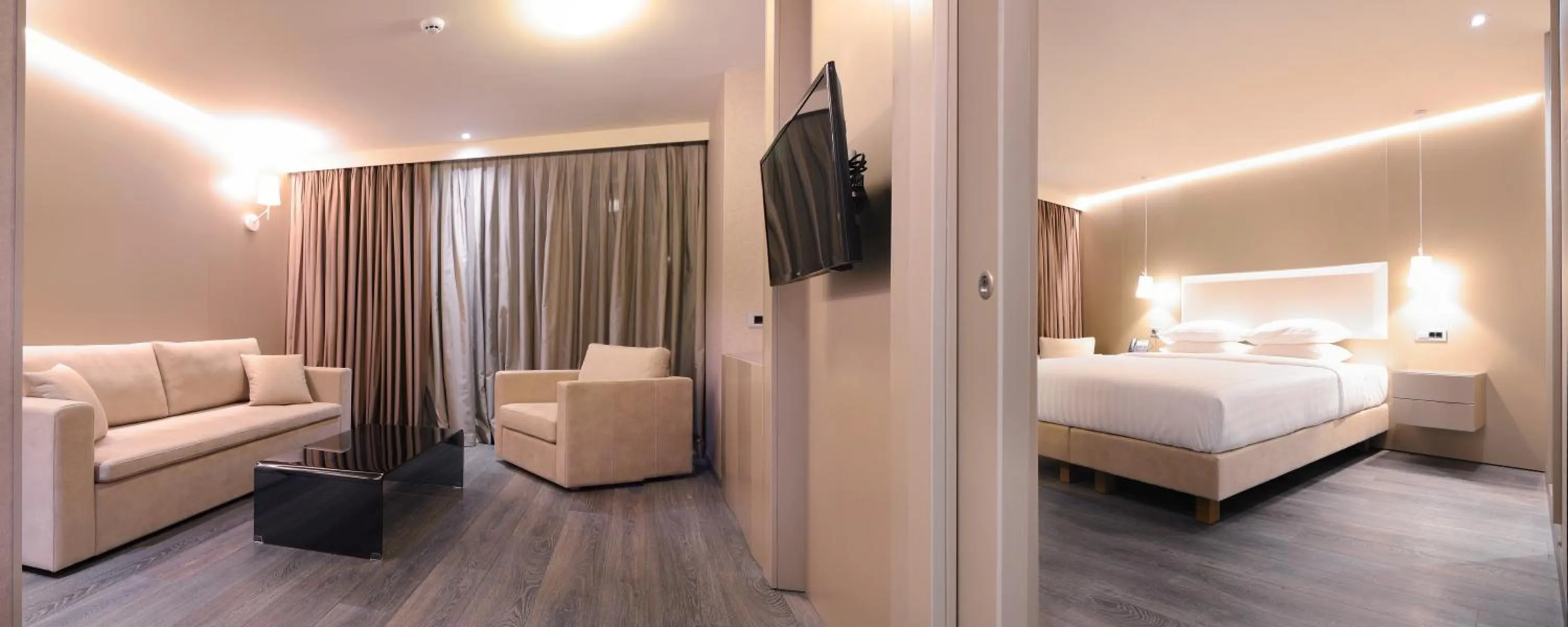 Photo of the whole room, Bed in SAZ City Life Boutique Hotel