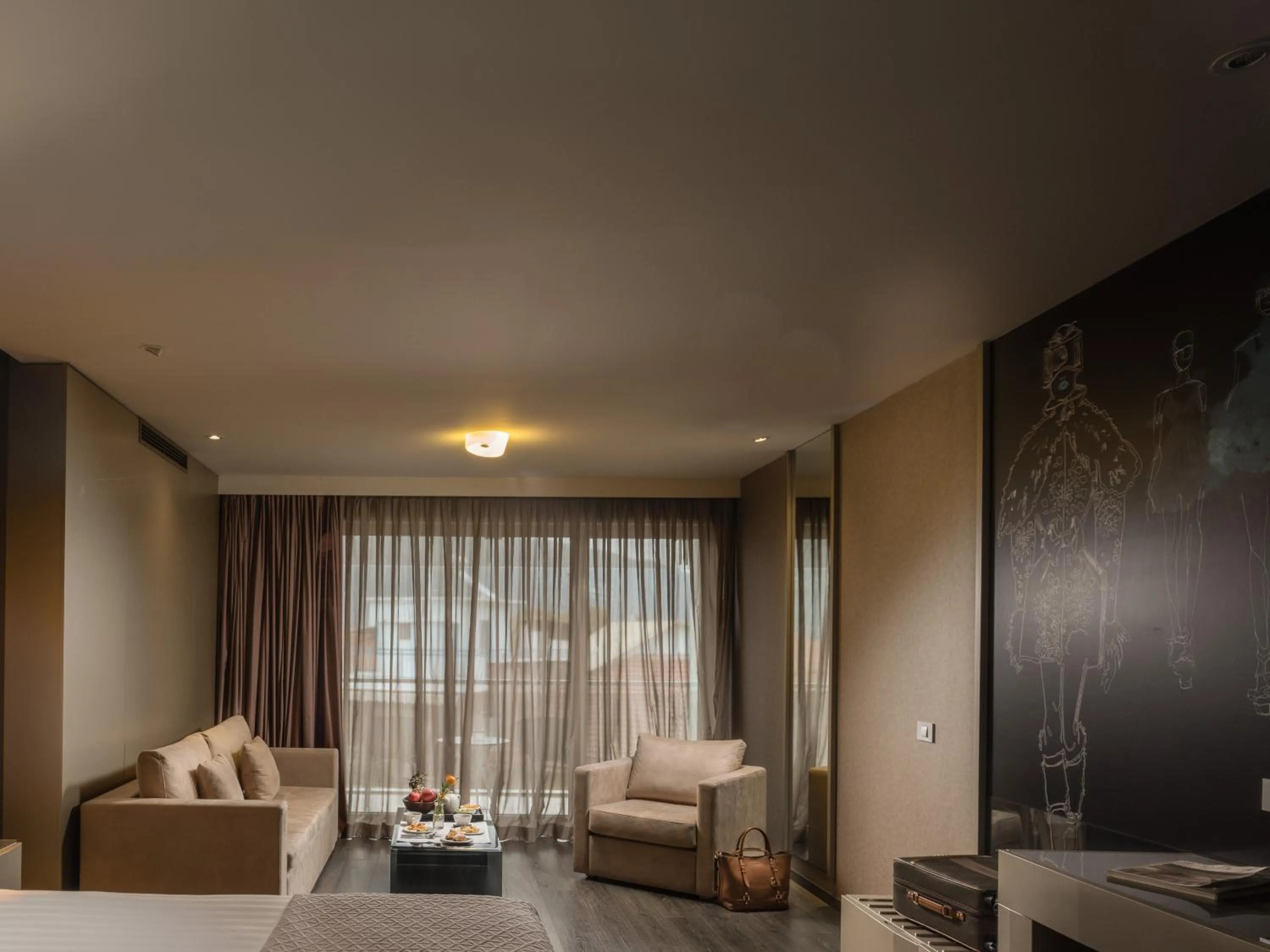 Photo of the whole room, Bed in SAZ City Life Boutique Hotel