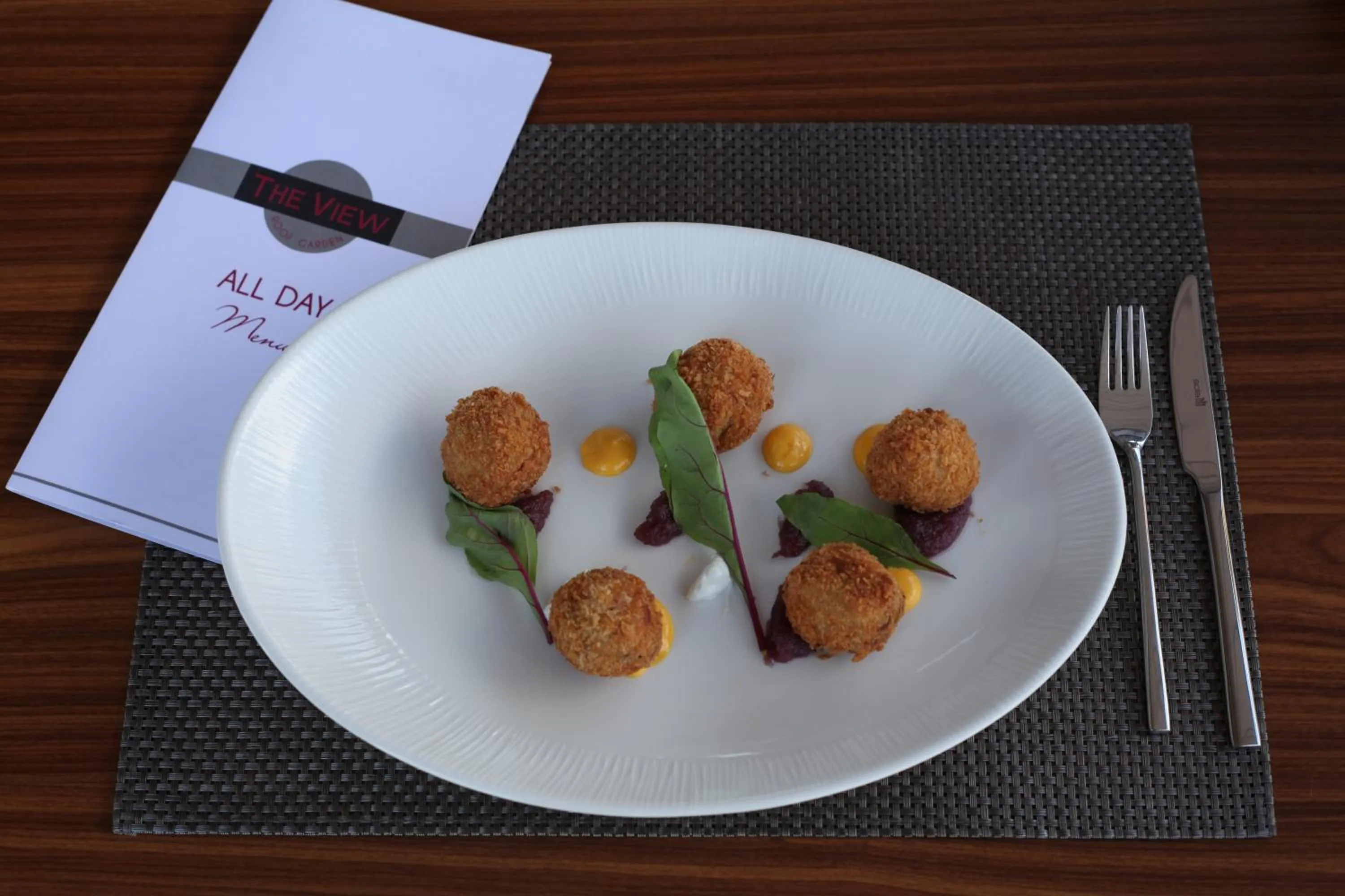 Food close-up in SAZ City Life Boutique Hotel