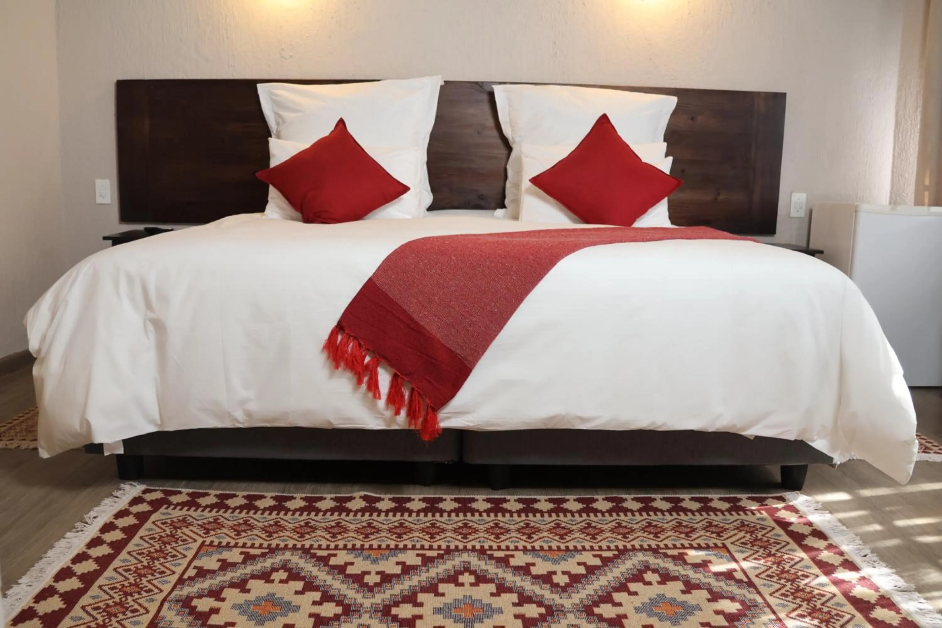 Bed in Shingalana Guest Lodge