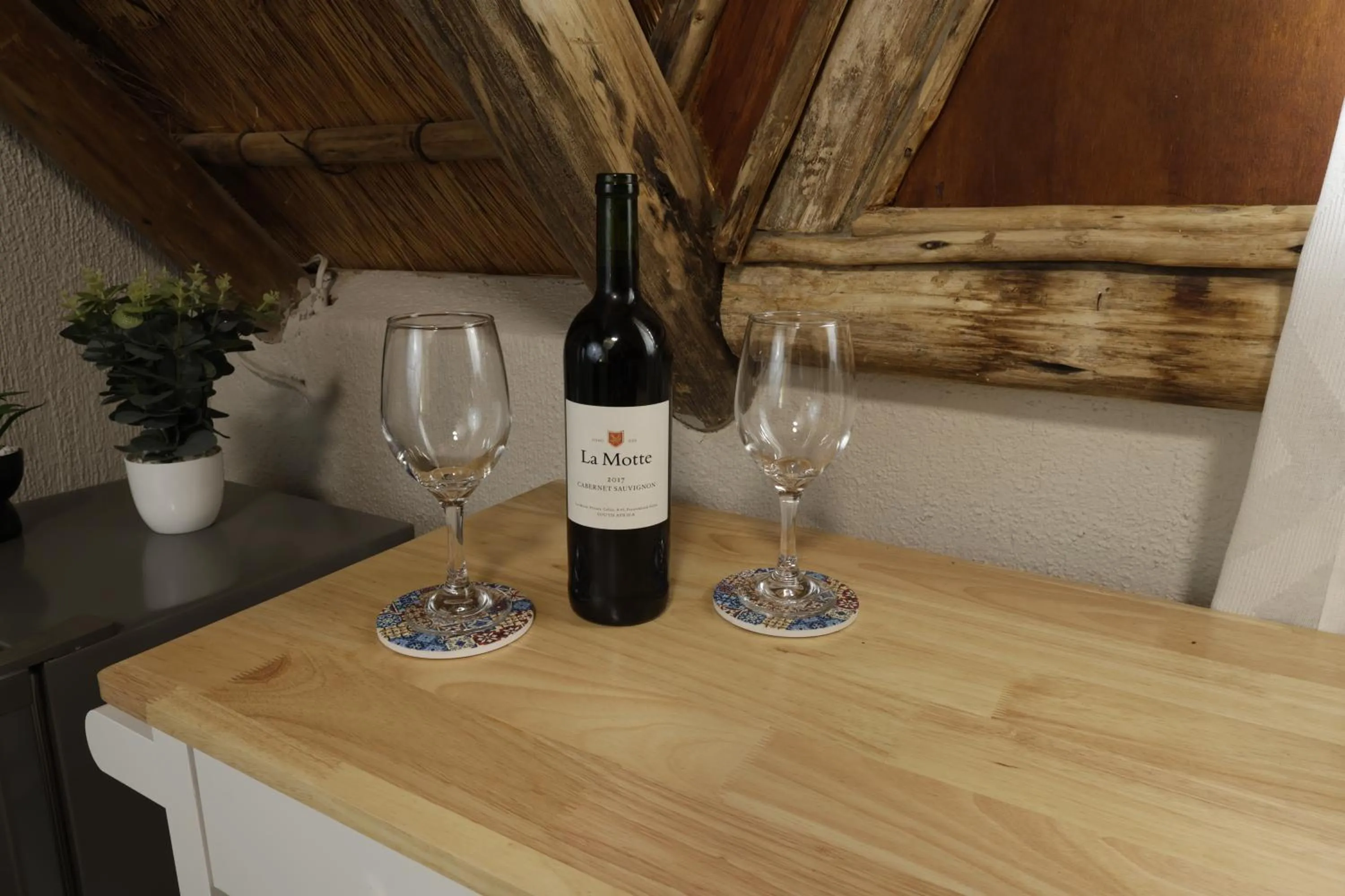 Decorative detail in Shingalana Guest Lodge