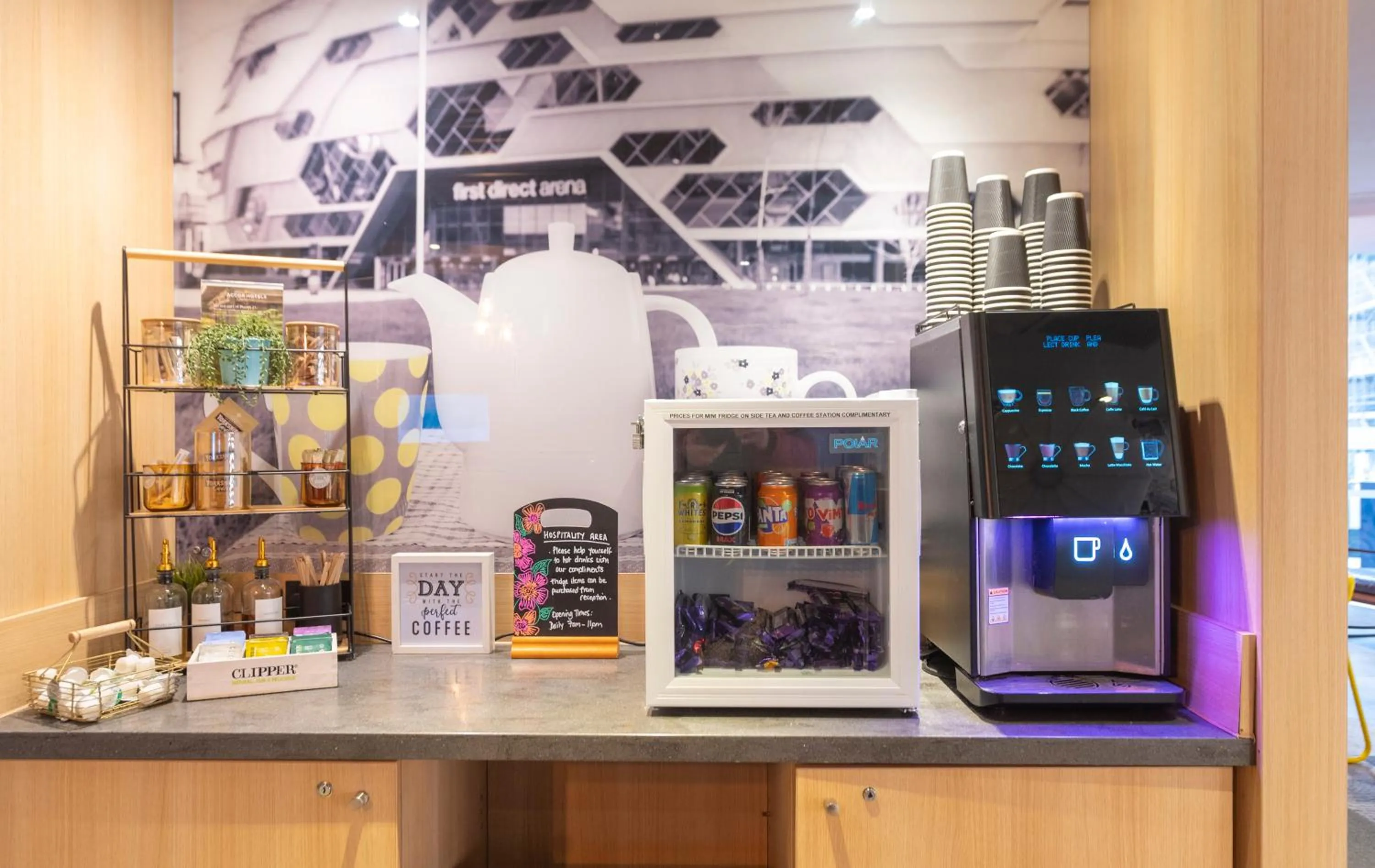 Coffee/tea facilities in ibis Styles Leeds City Centre Arena