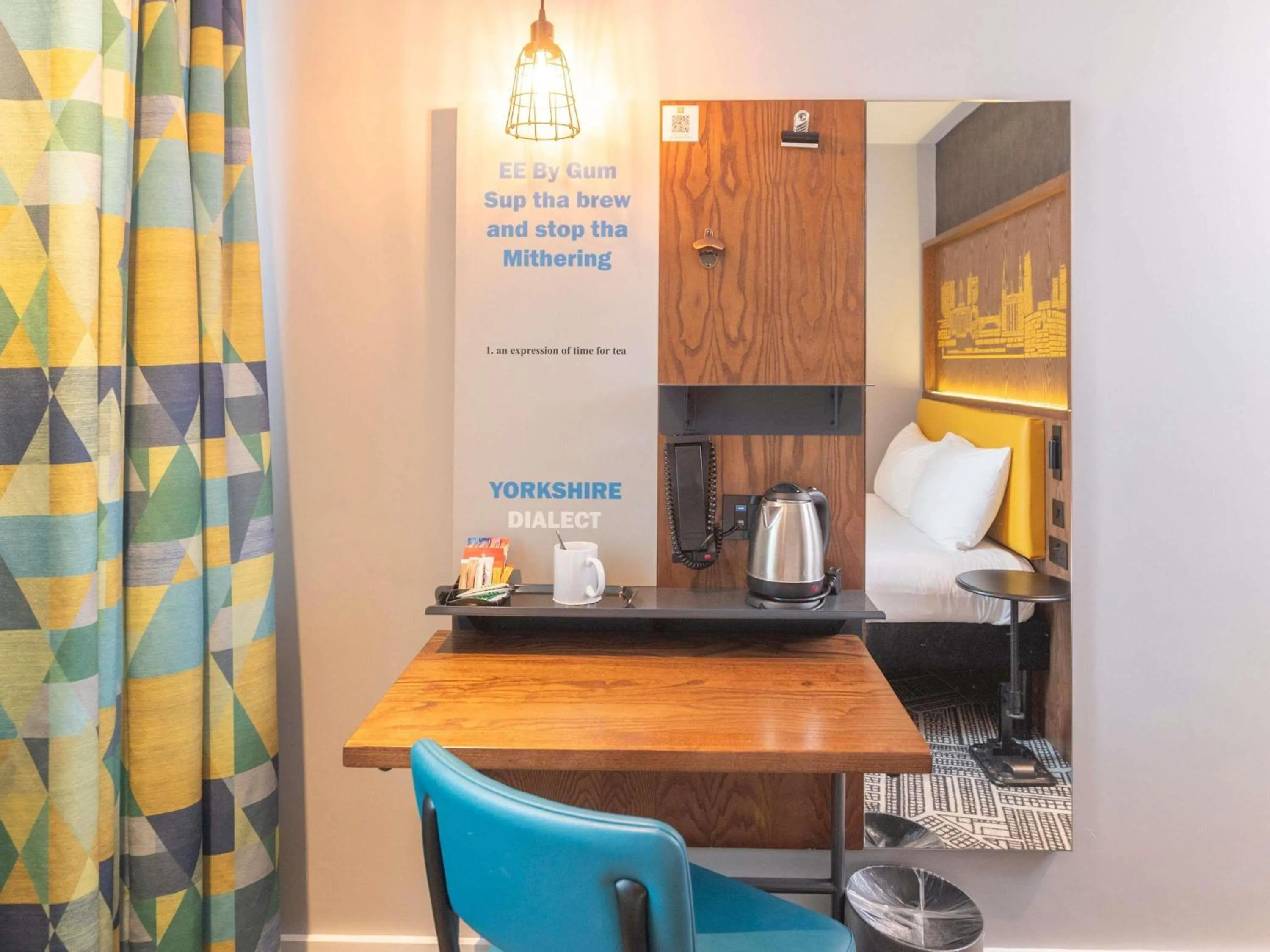 Bedroom in ibis Styles Leeds City Centre Arena