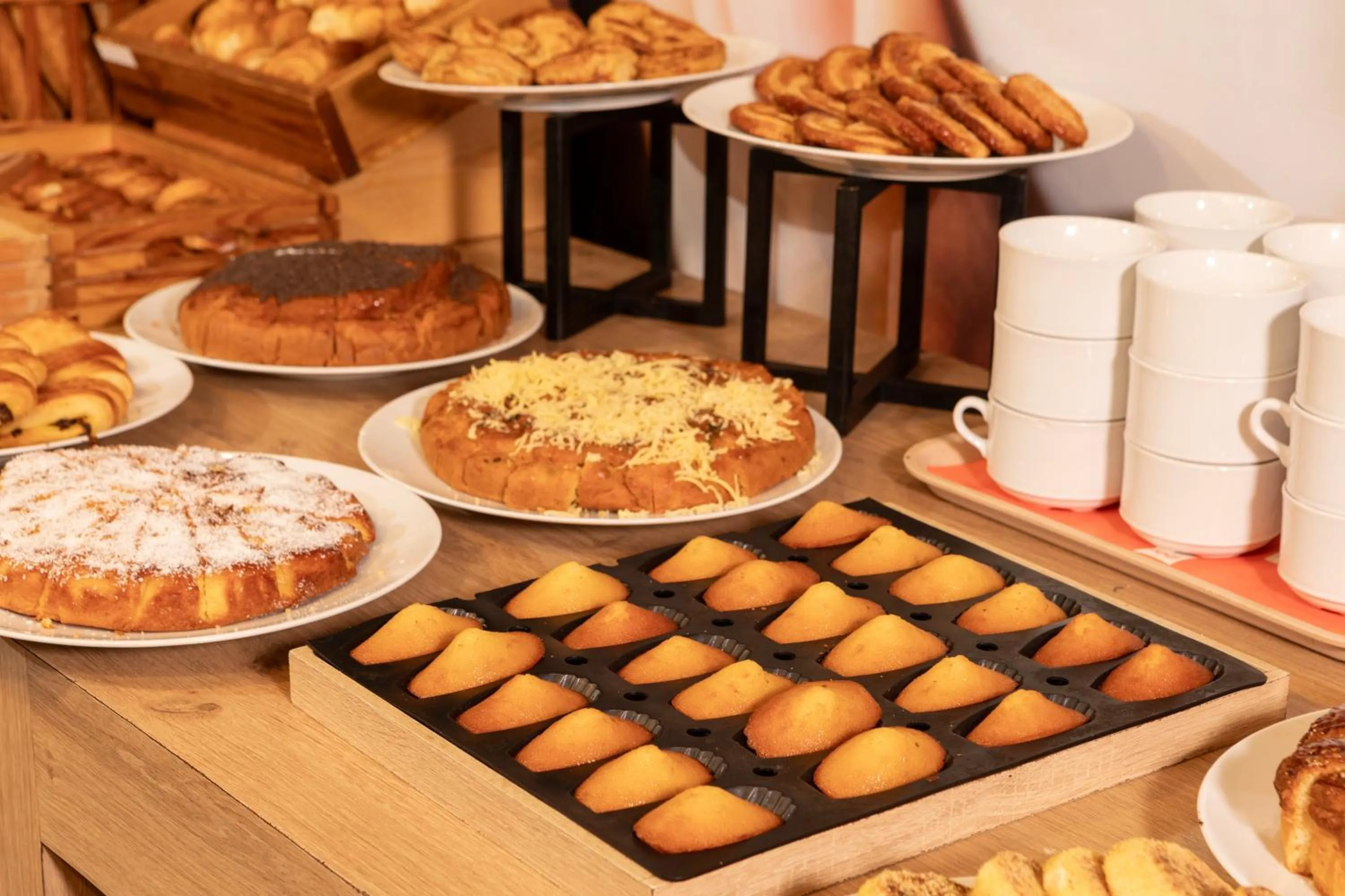 Continental breakfast in Ibis Rabat Agdal