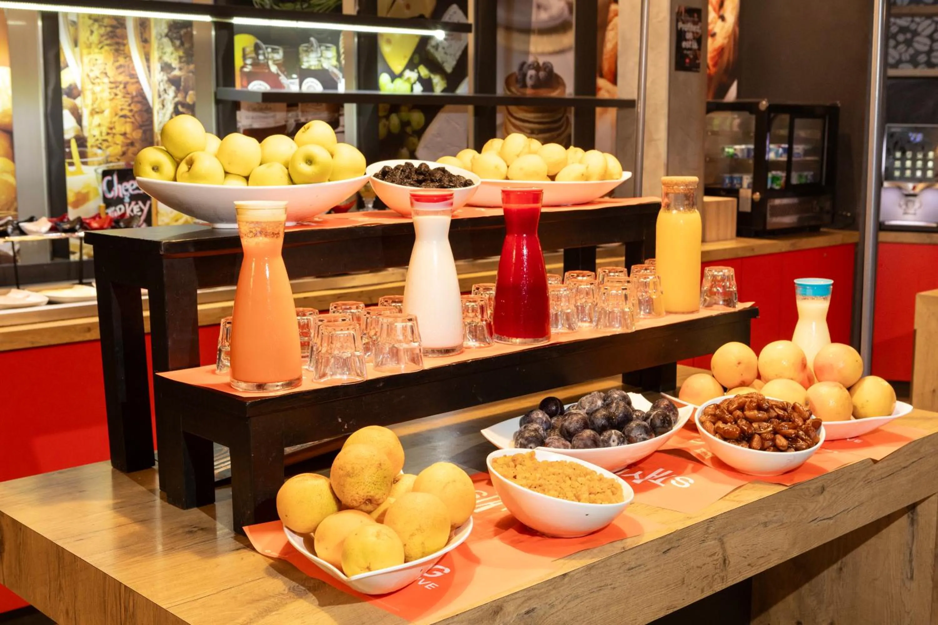 Buffet breakfast in Ibis Rabat Agdal