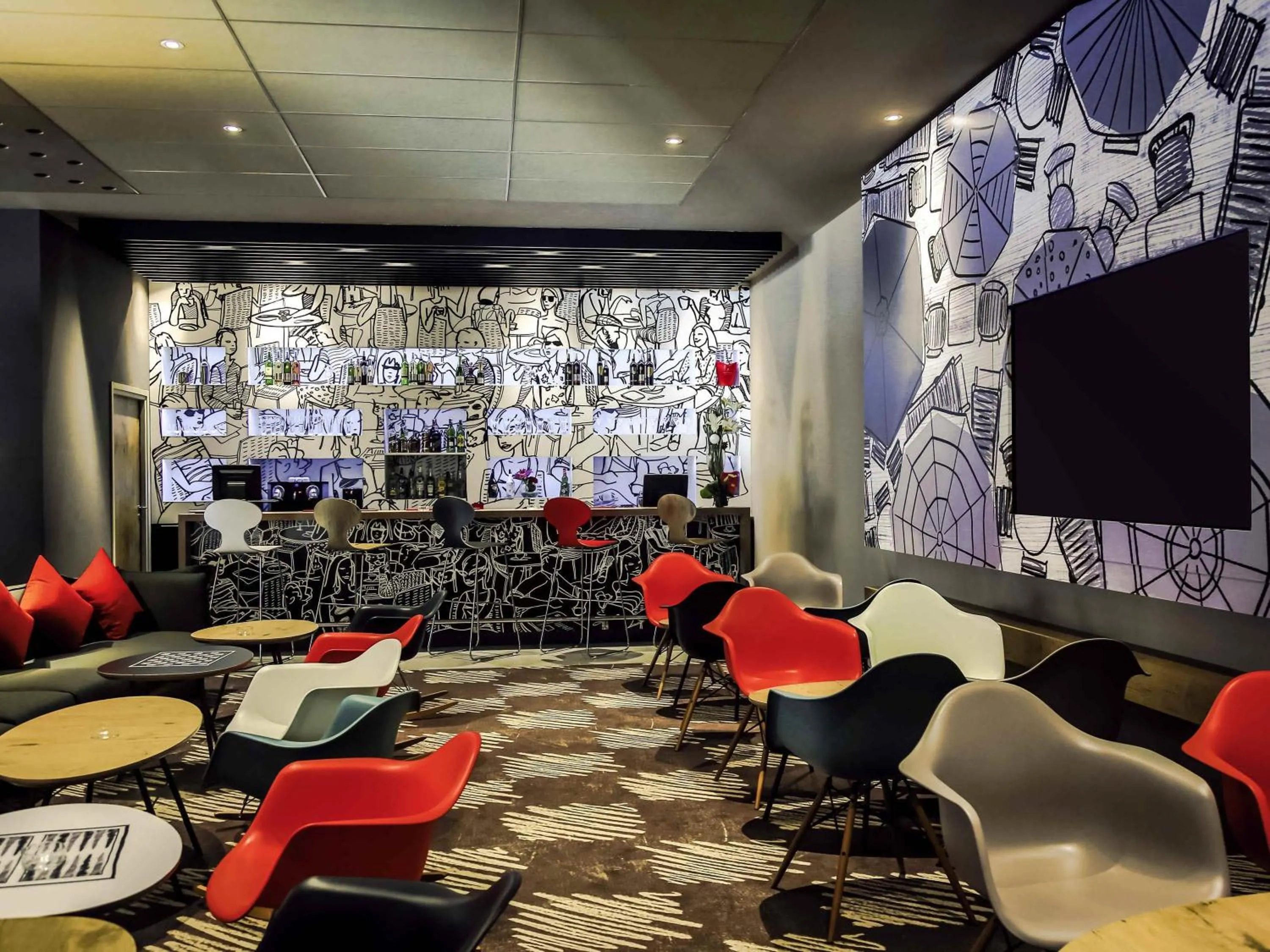 Lounge or bar in Ibis Rabat Agdal