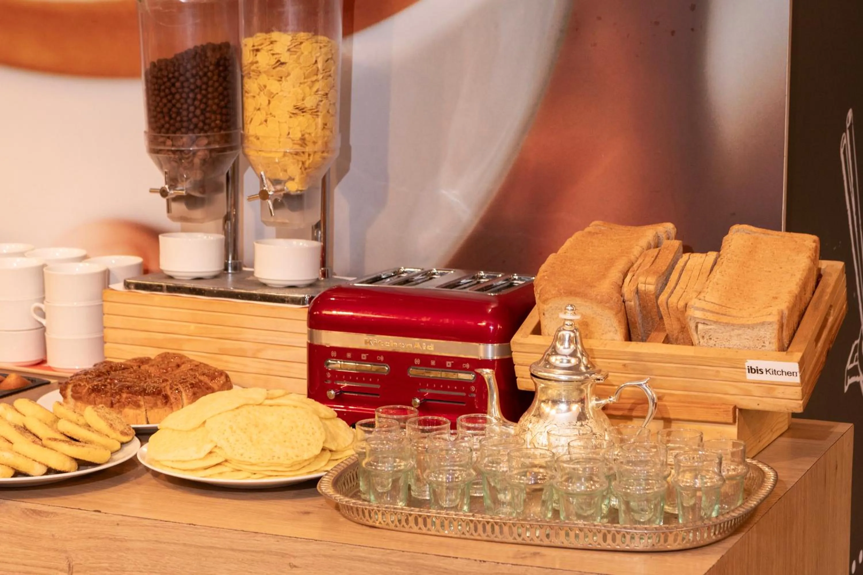 Buffet breakfast in Ibis Rabat Agdal