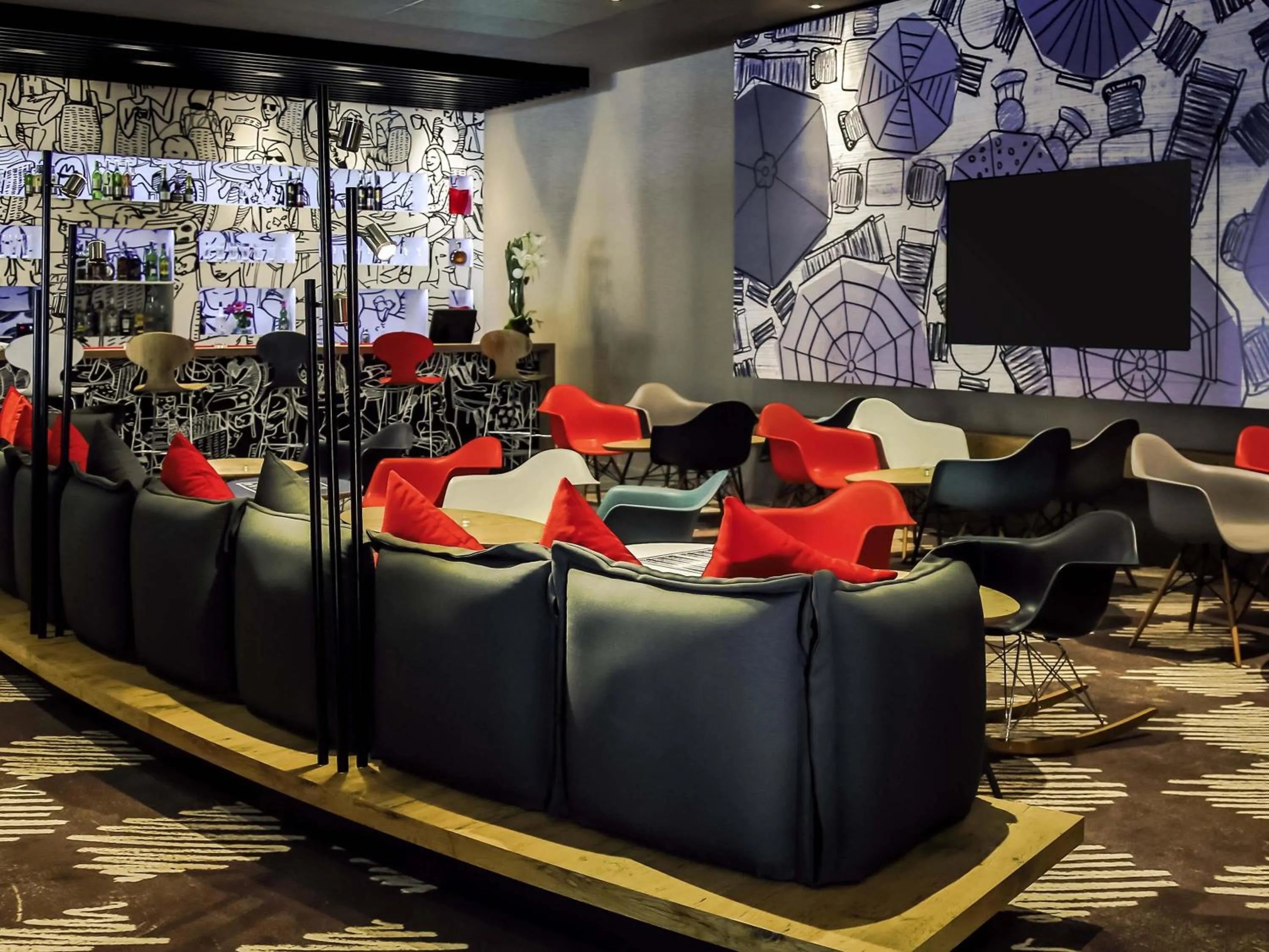 Lounge or bar in Ibis Rabat Agdal