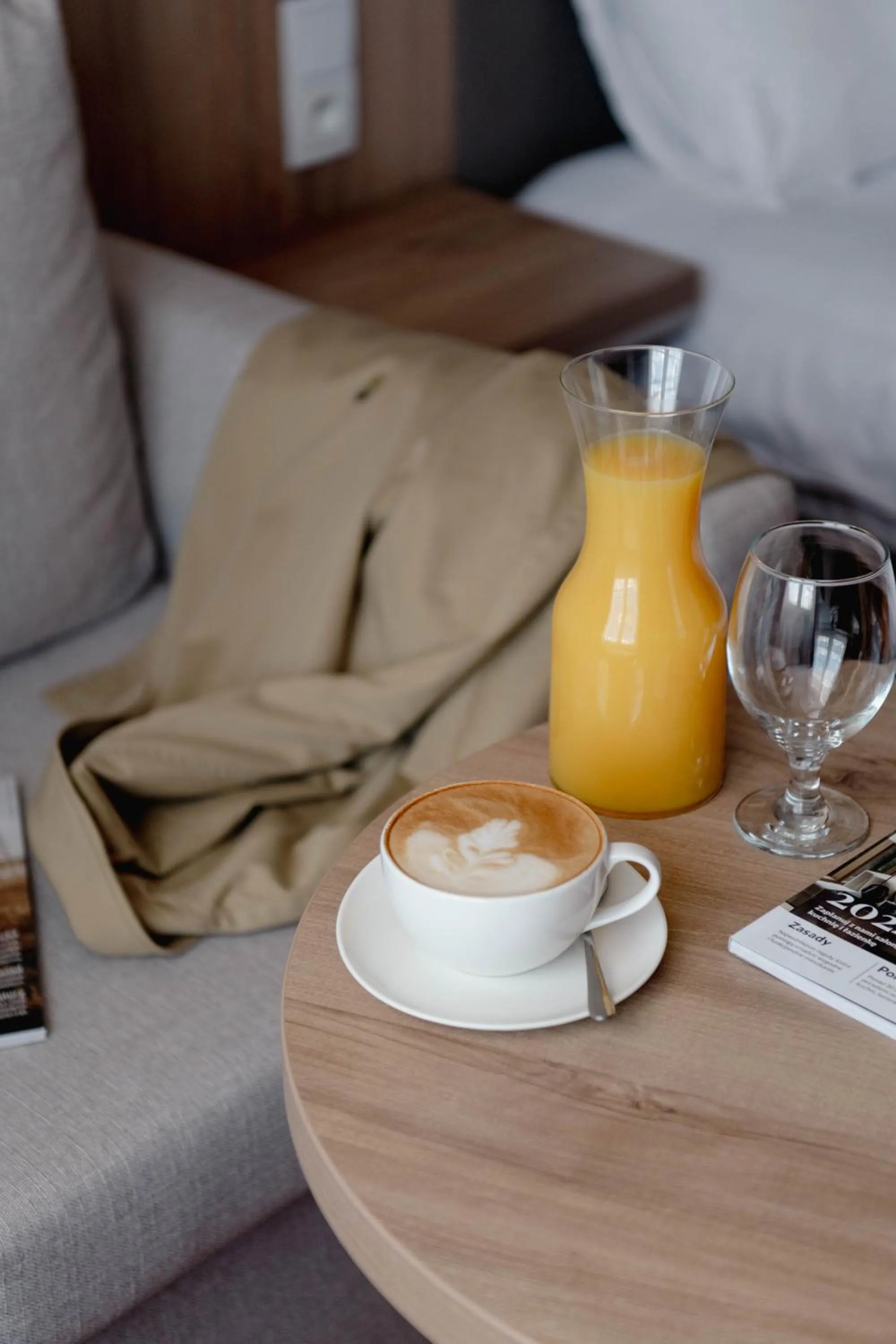 Seating area in Hotel Arche