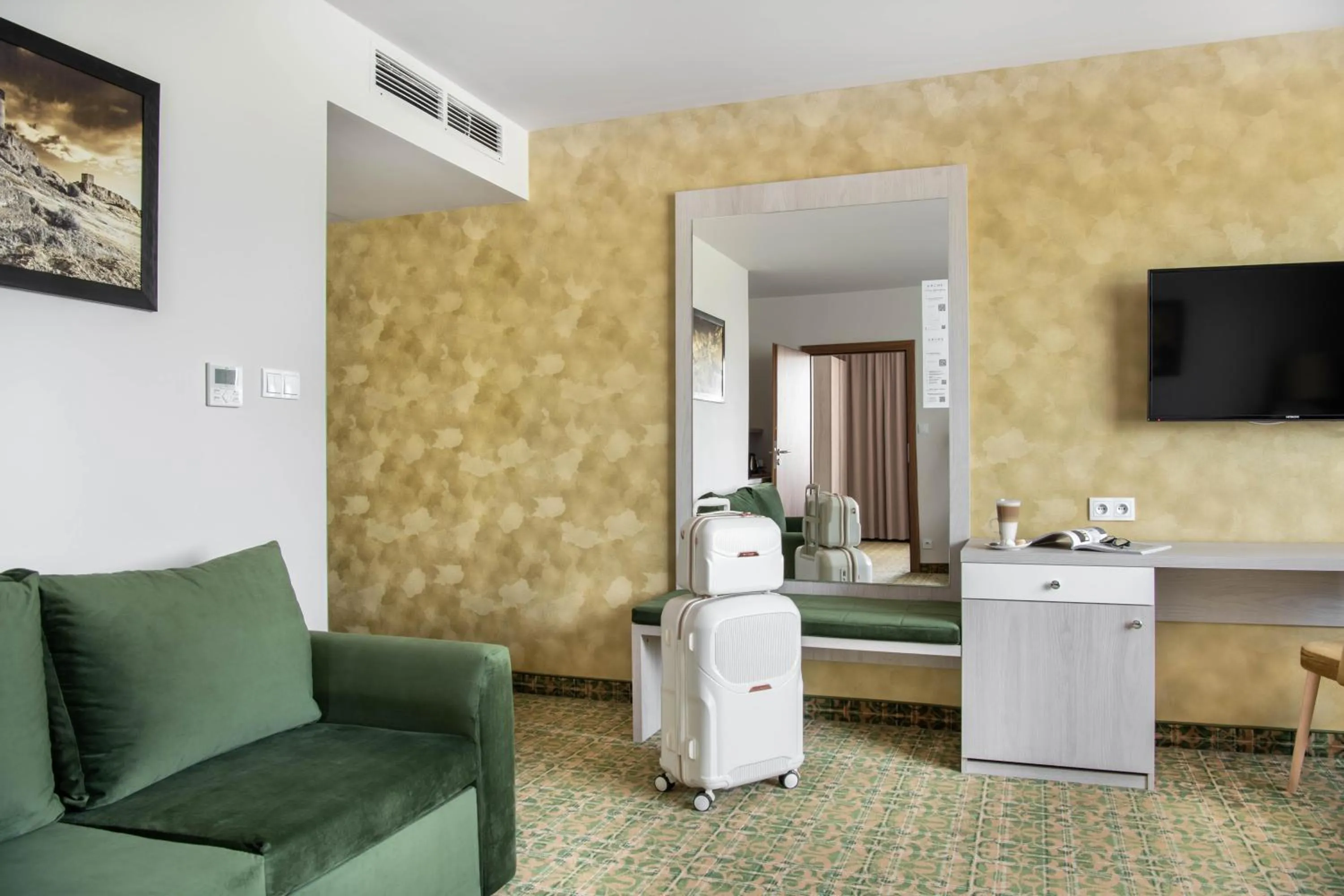 Living room in Hotel Arche