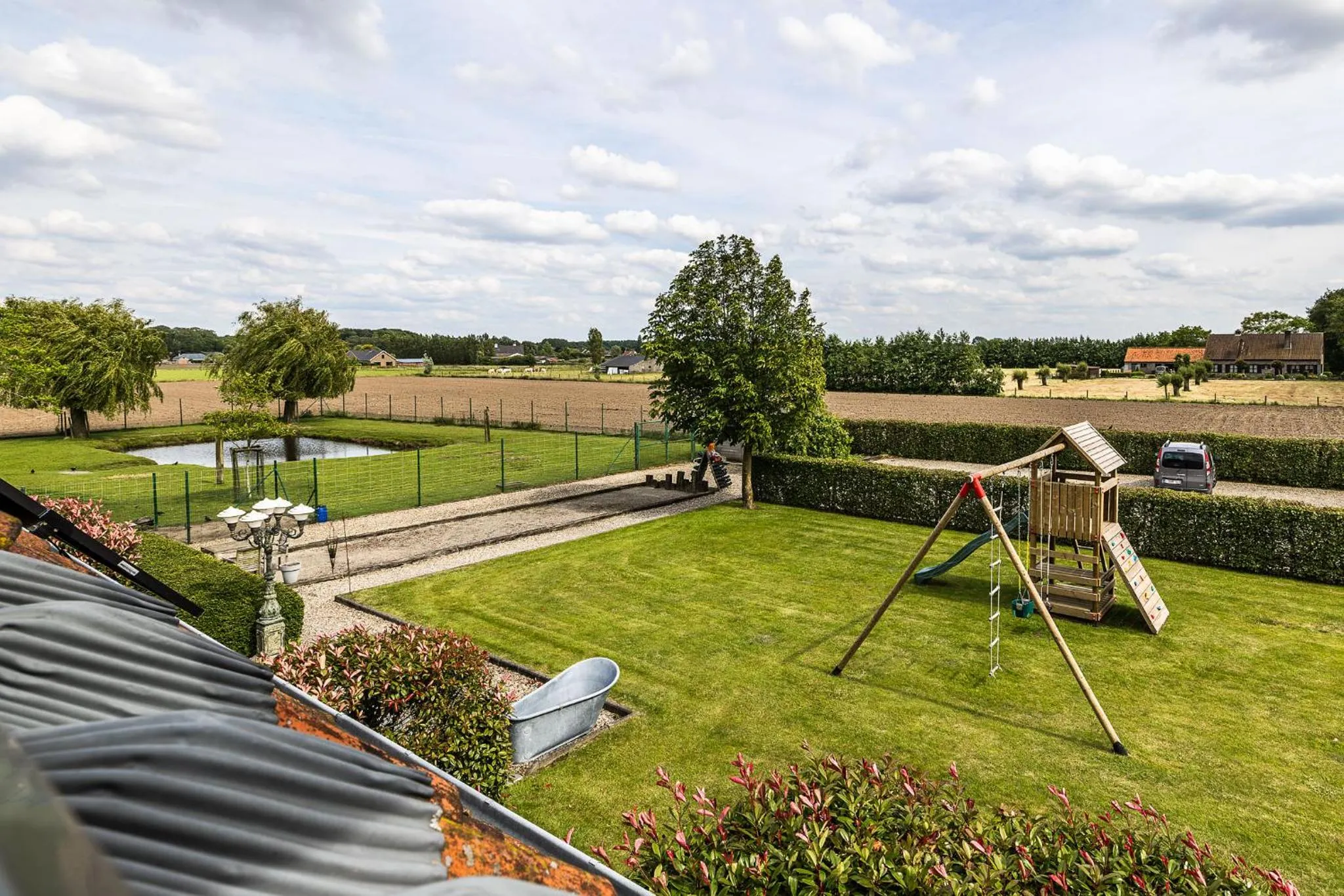 Garden view in Apollonia