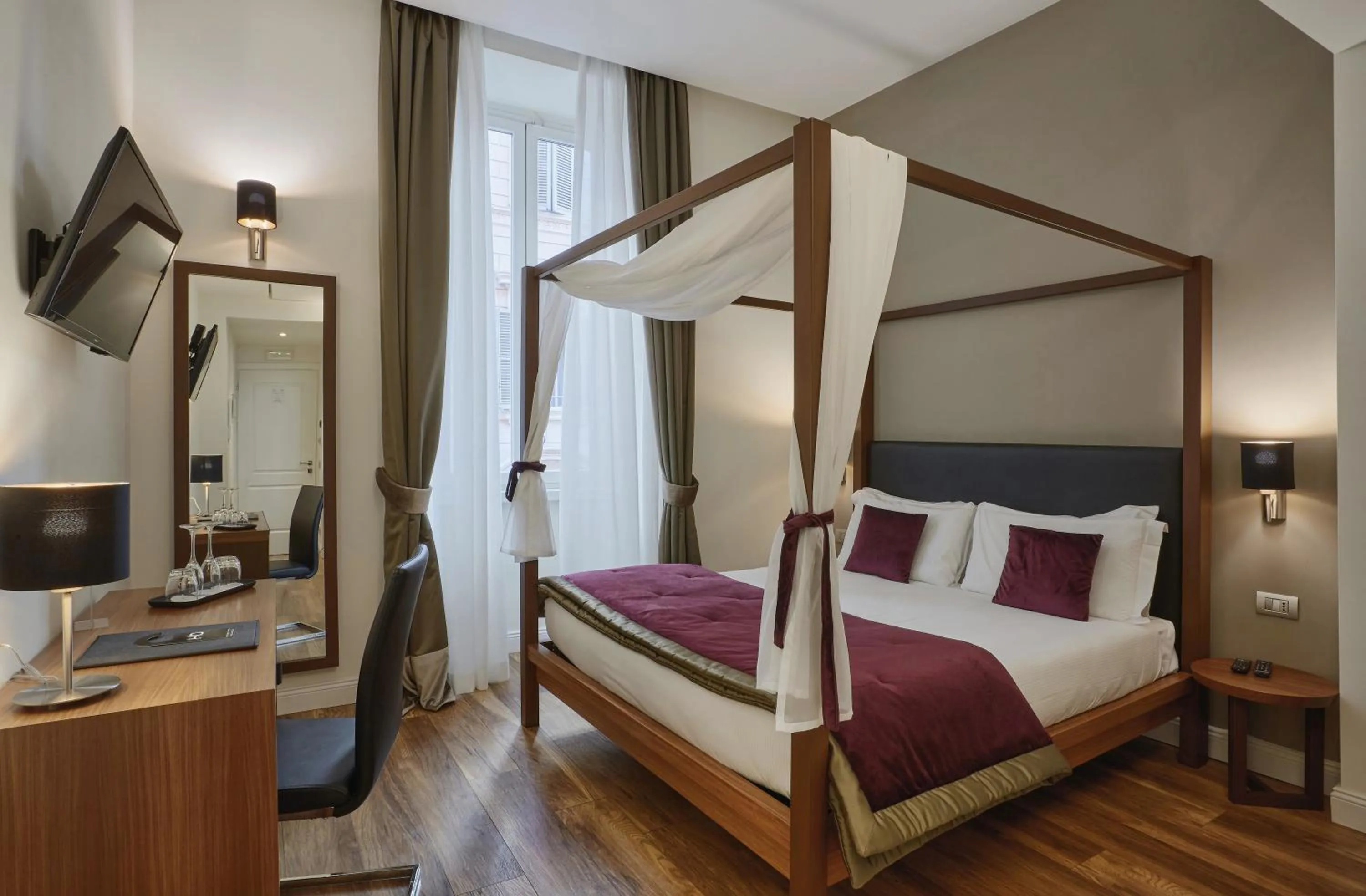 Bed in L'obelisque maison de luxe