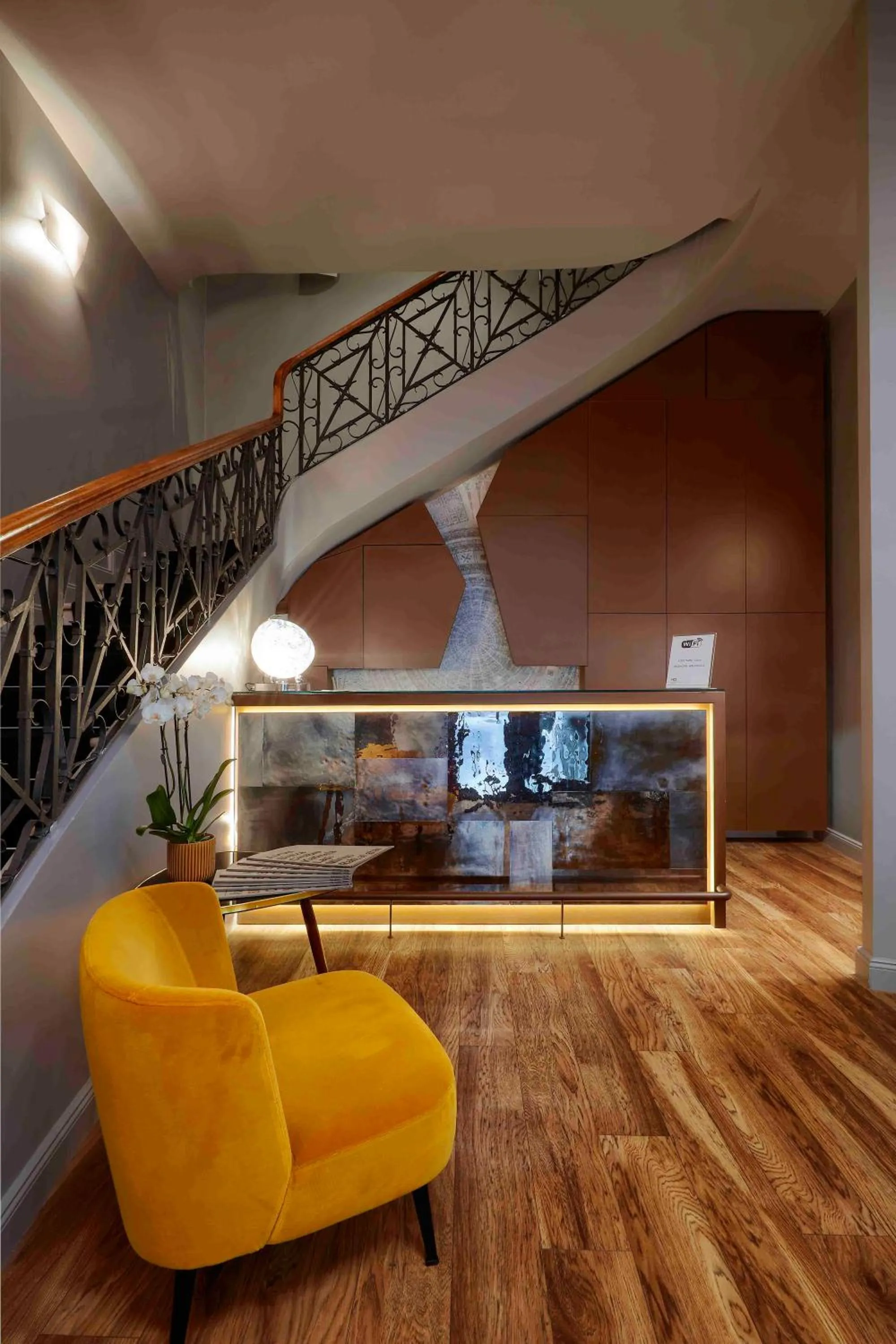 Lobby or reception in L'obelisque maison de luxe