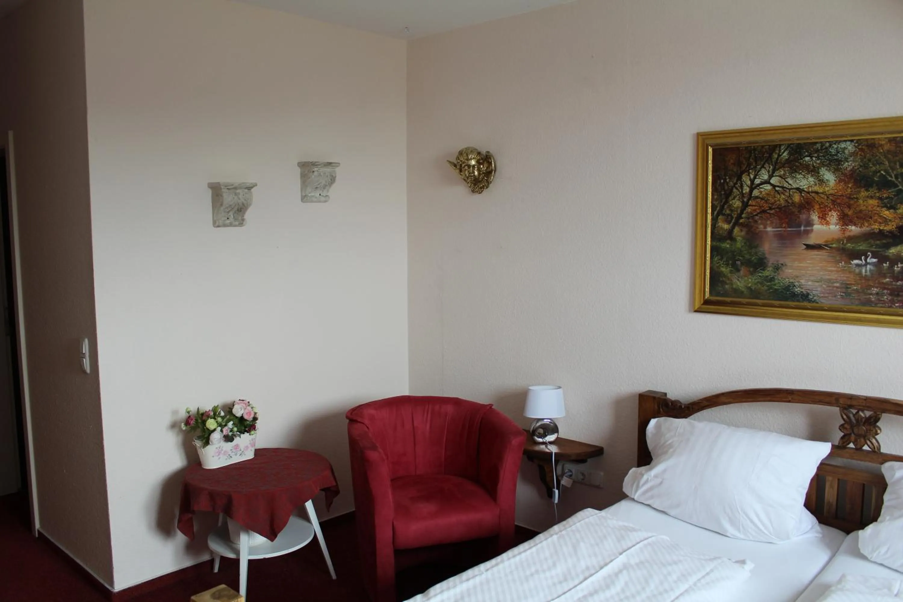 Bed in Hotel Gardenia