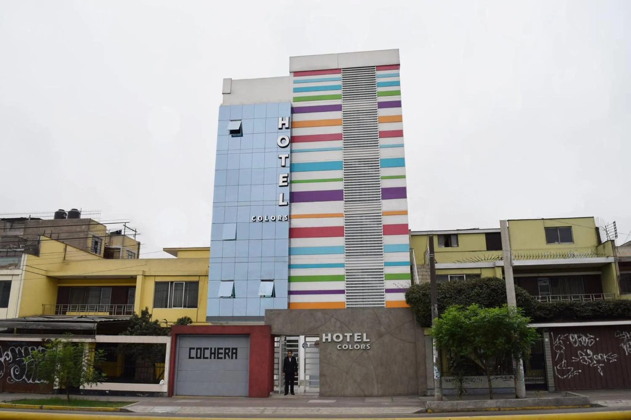 Property building in Hotel Colors Canada