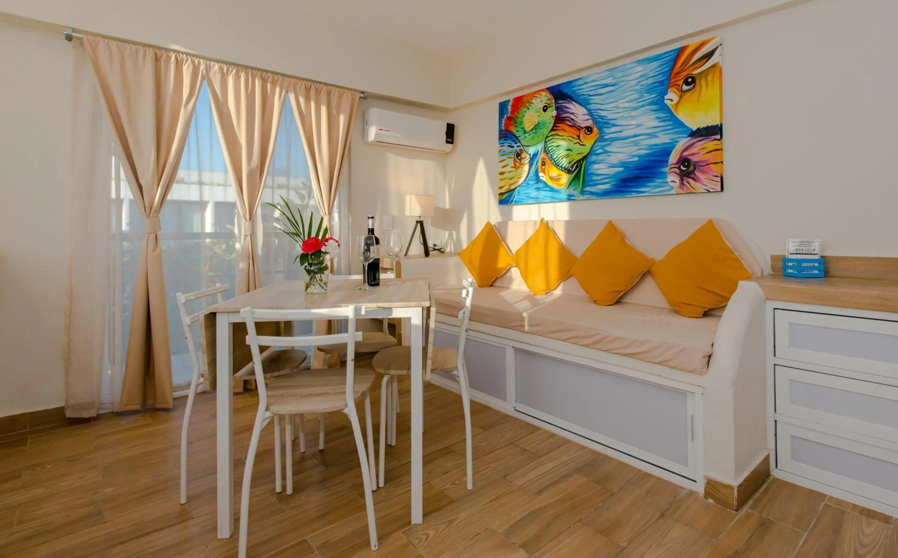 Living room in Casa Luca