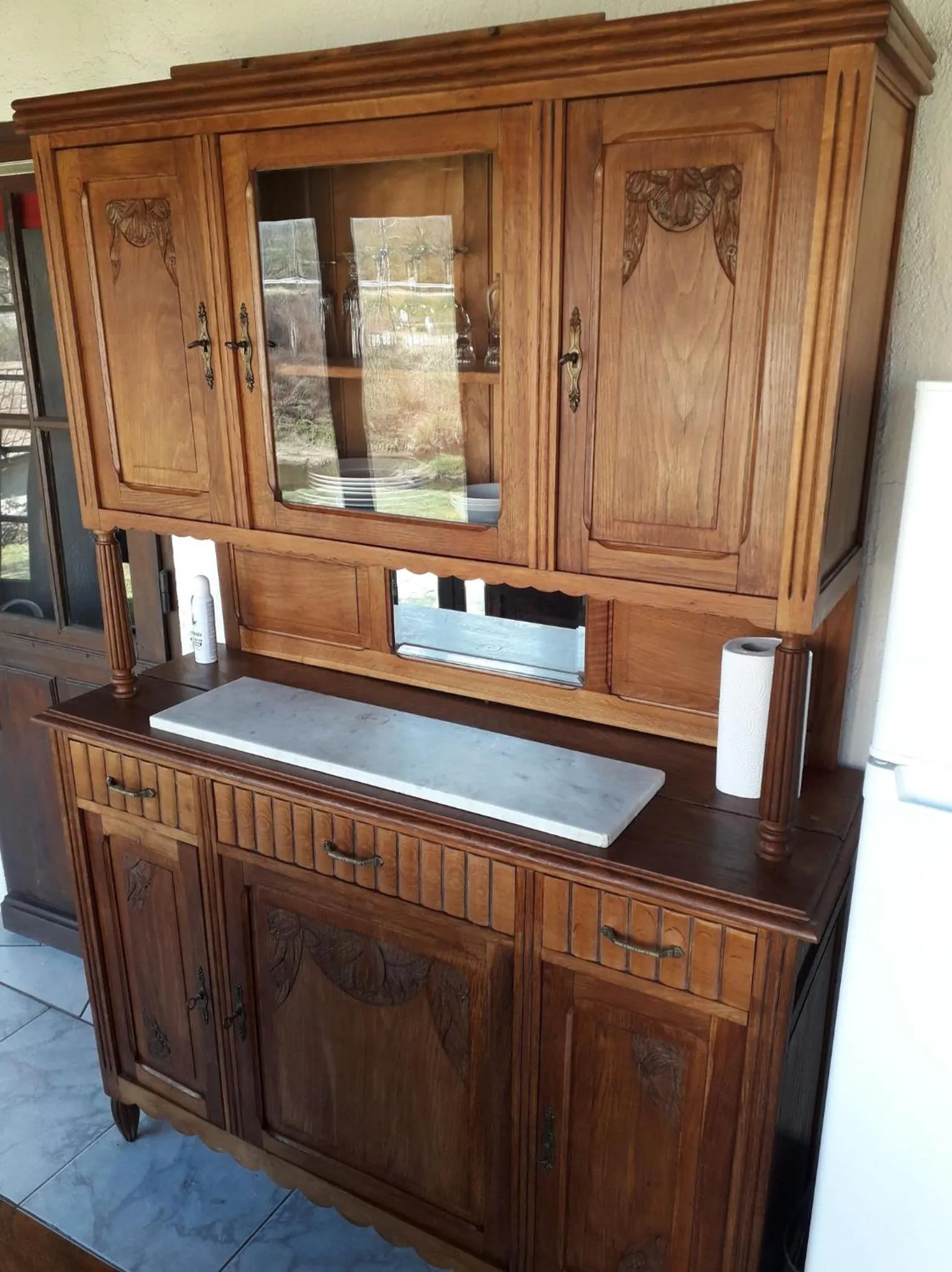 Kitchen or kitchenette in Dependance du Moulin Galuzot