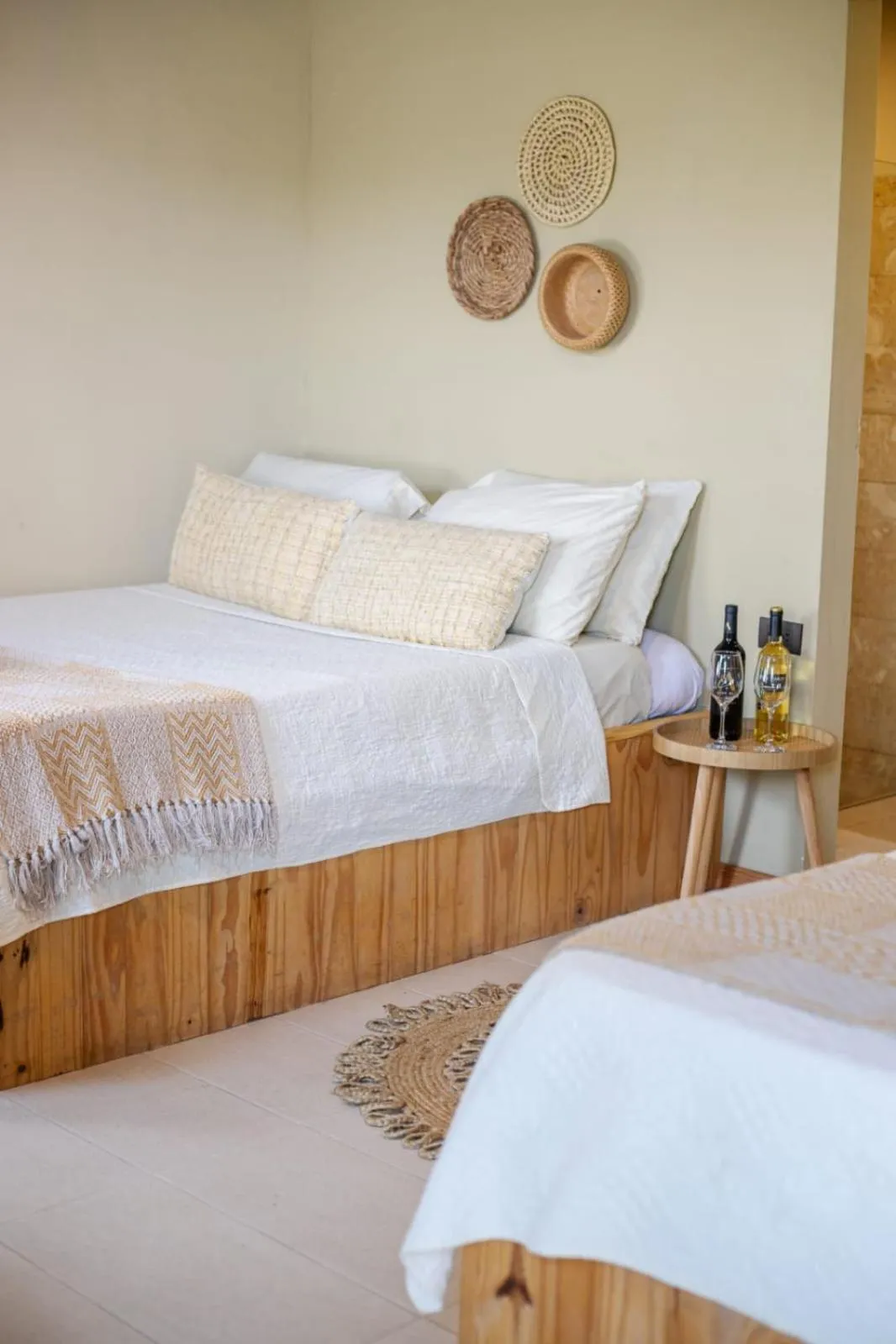 Bed in Hotel y Cabinas del Trópico