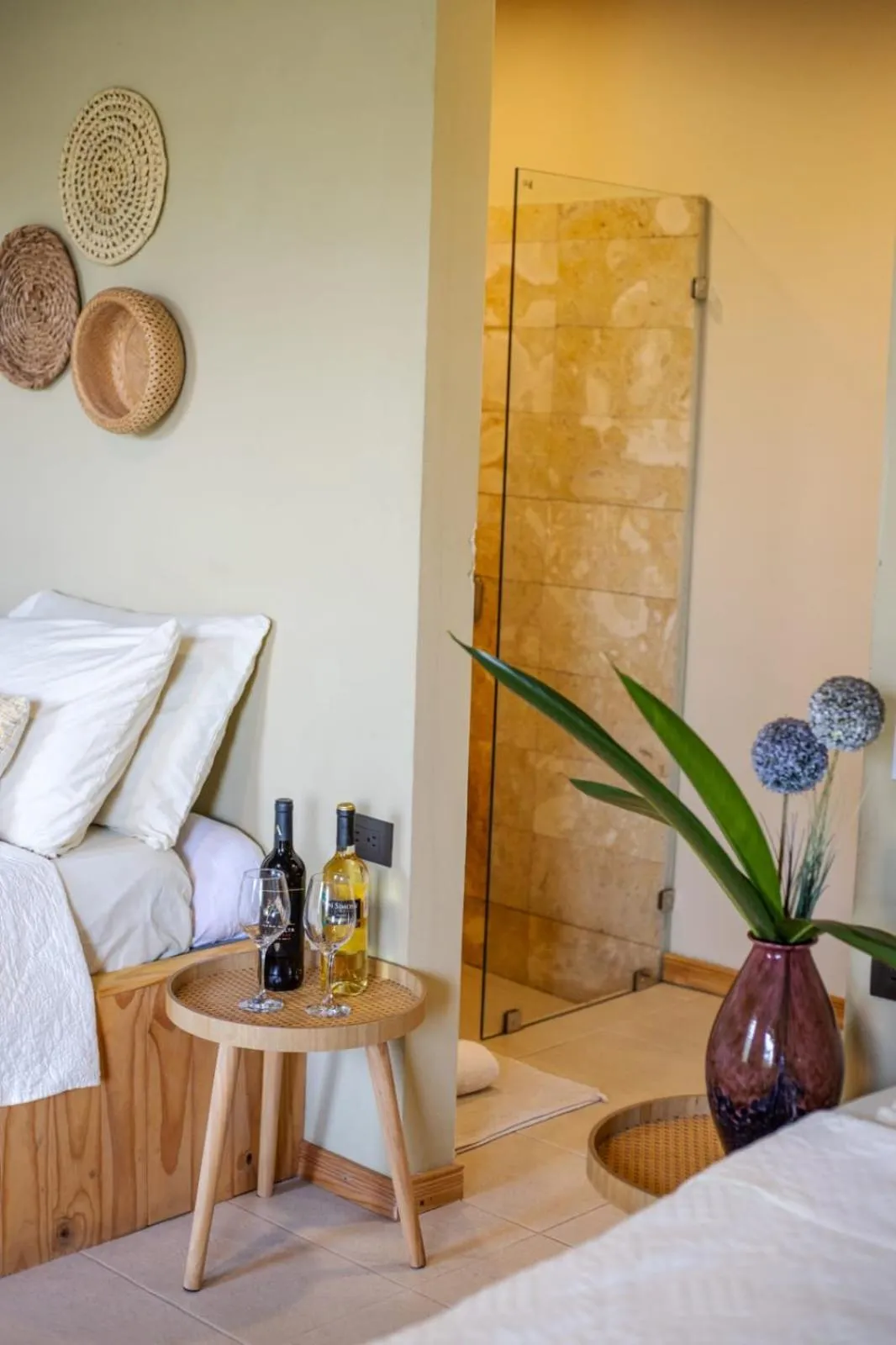 Bed in Hotel y Cabinas del Trópico