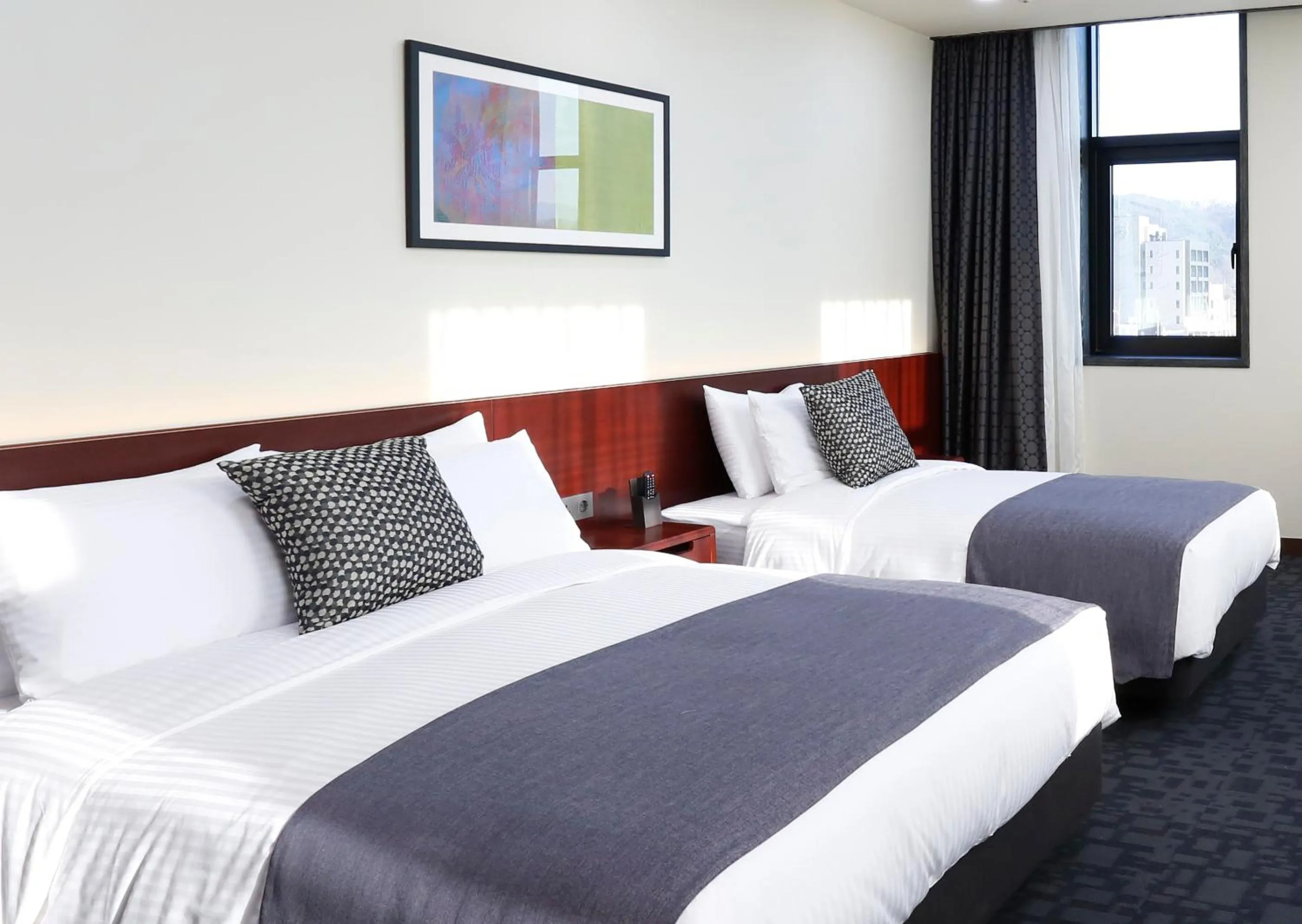 Bed in Geosung Hotel