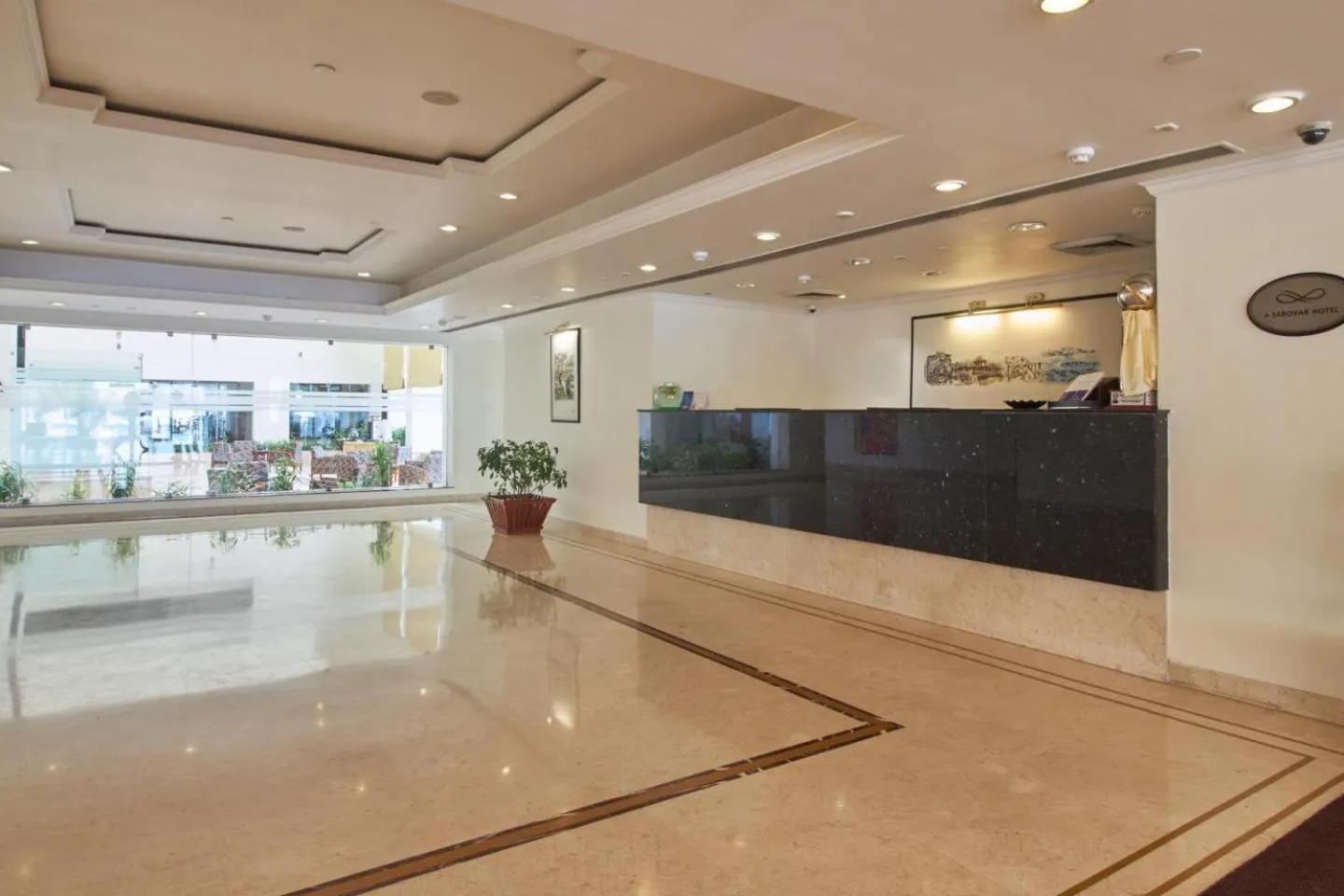 Lobby or reception in Royal Sarovar Portico Siliguri