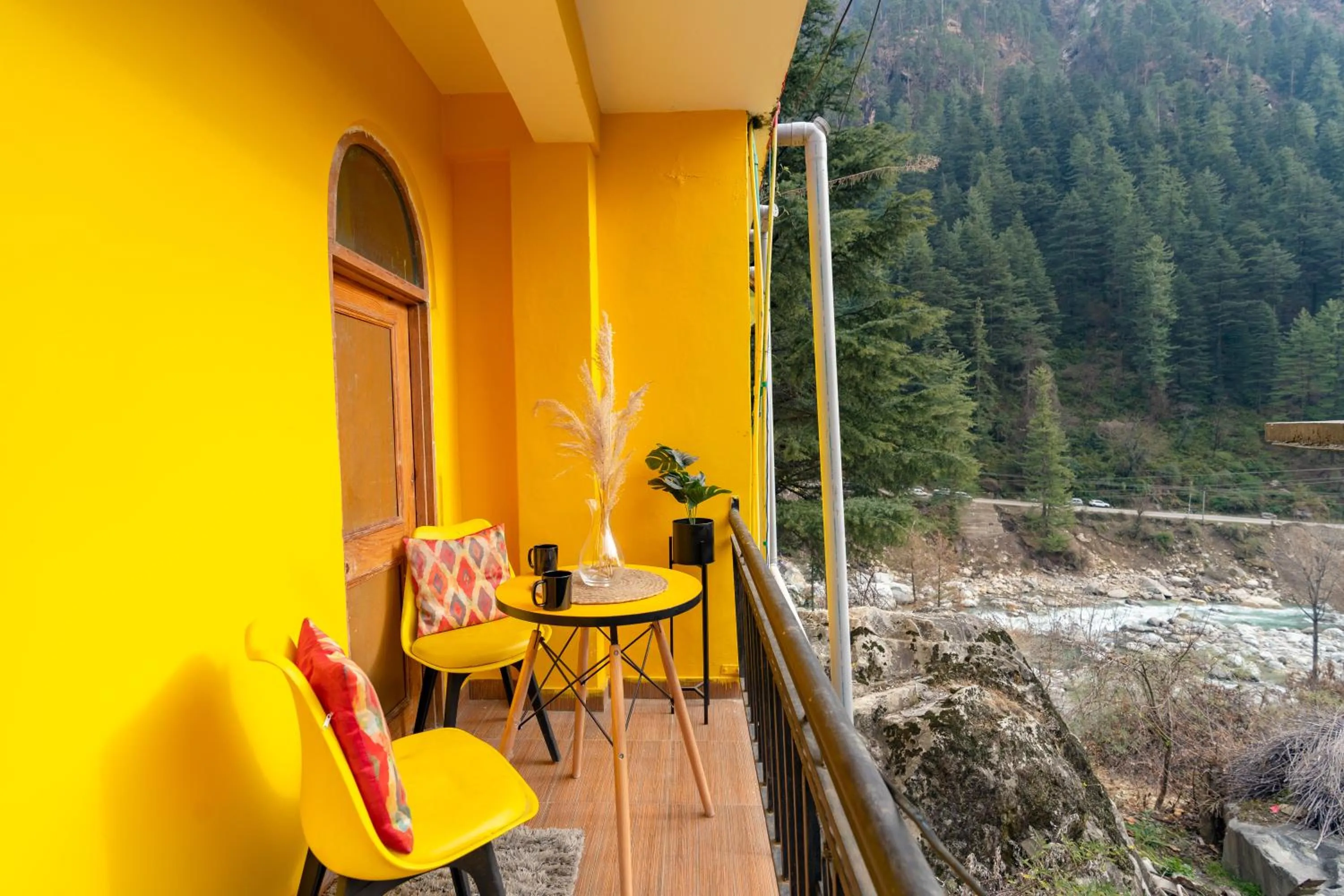 Balcony/Terrace in Nomads Hostel