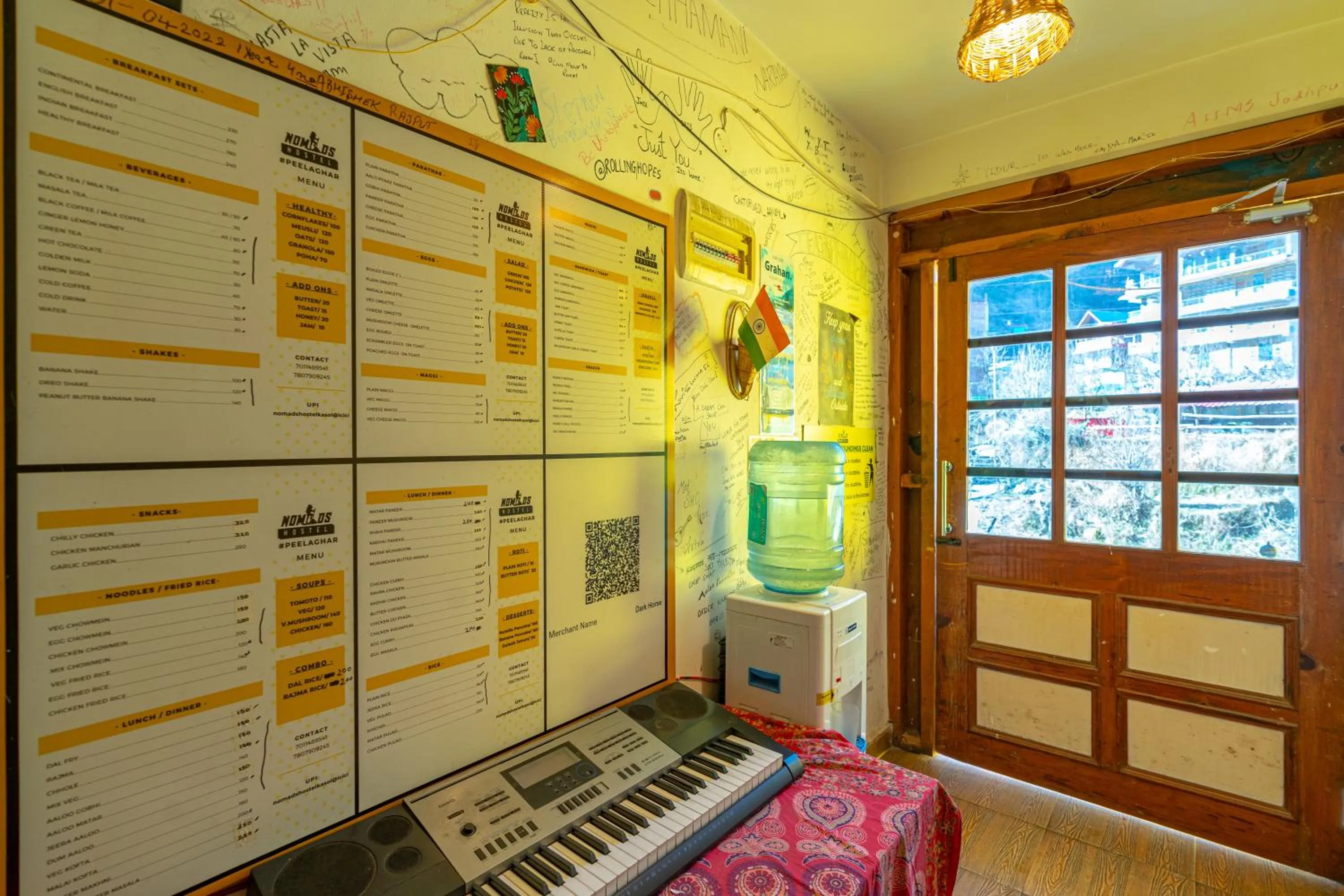 Mountain view in Nomads Hostel