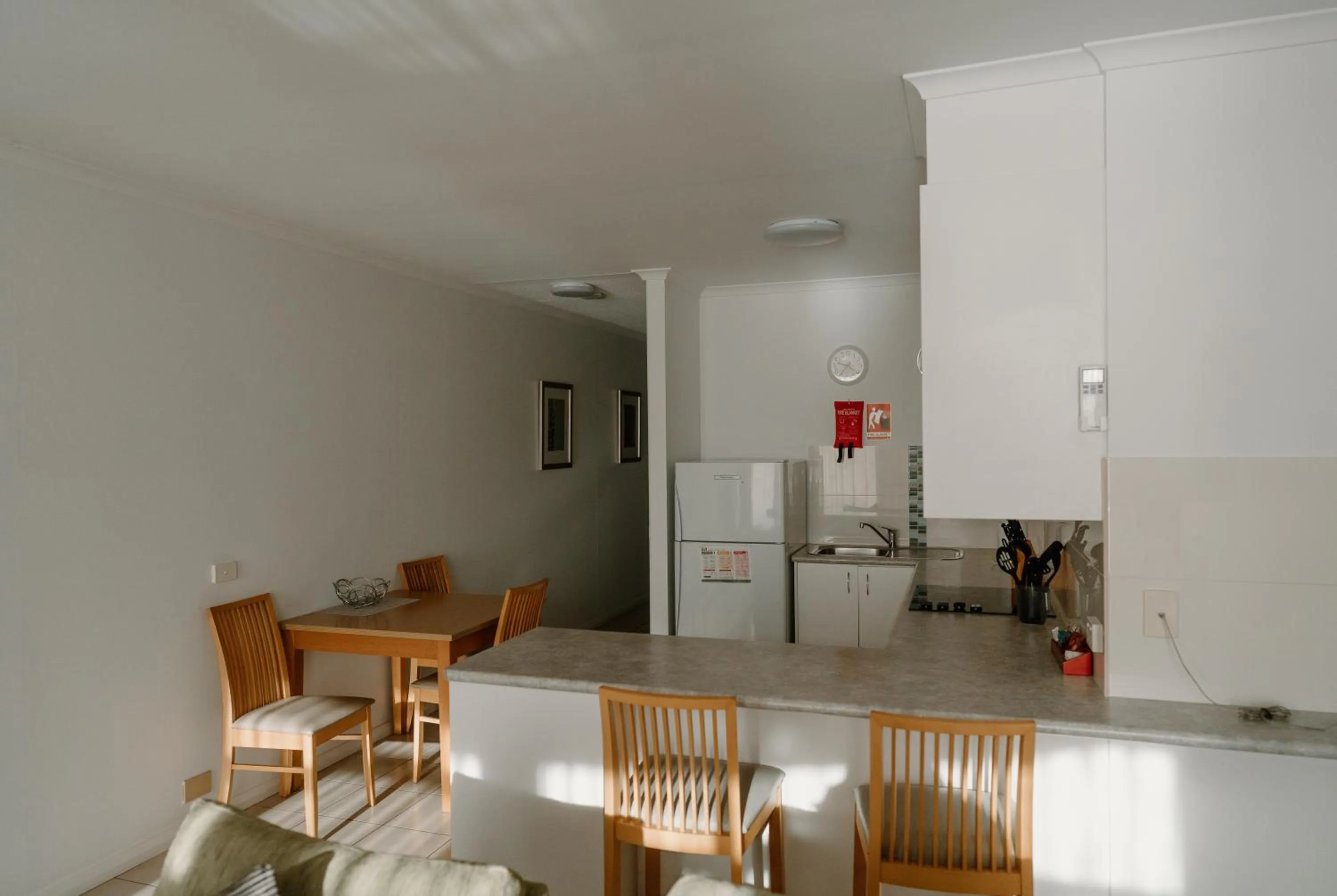 Kitchen or kitchenette in Lake Mulwala Boatel