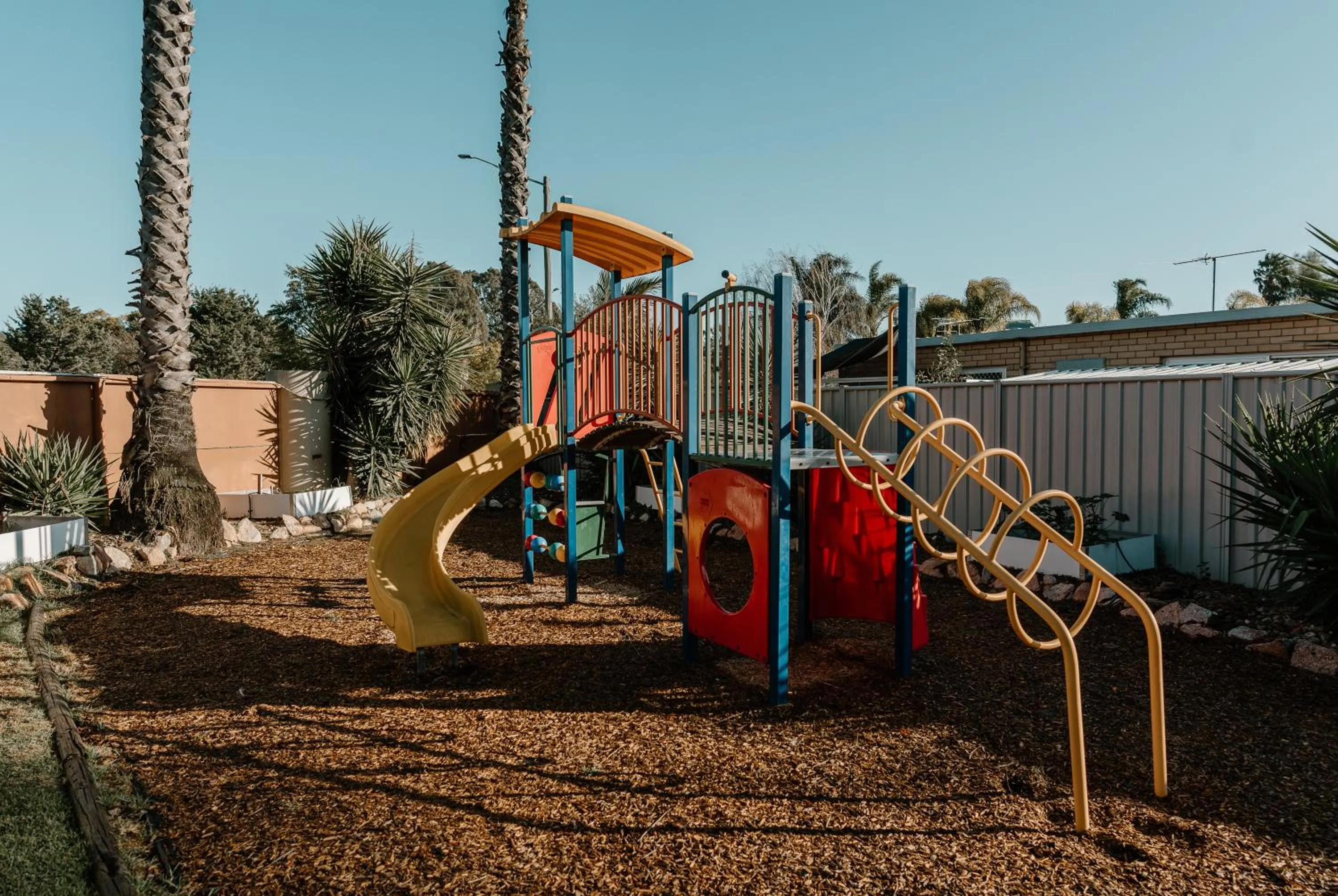 Children play ground in Lake Mulwala Boatel