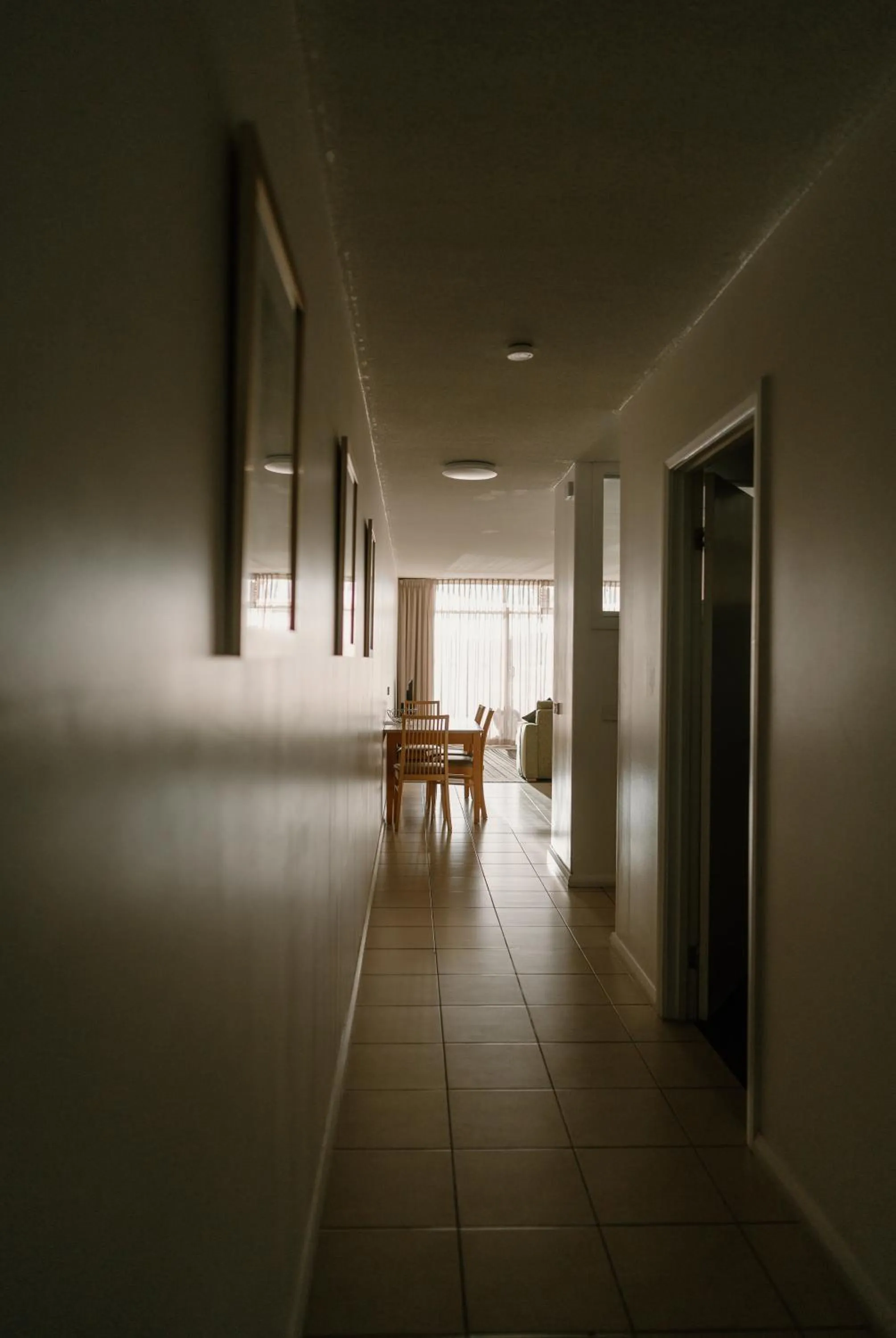 Living room in Lake Mulwala Boatel