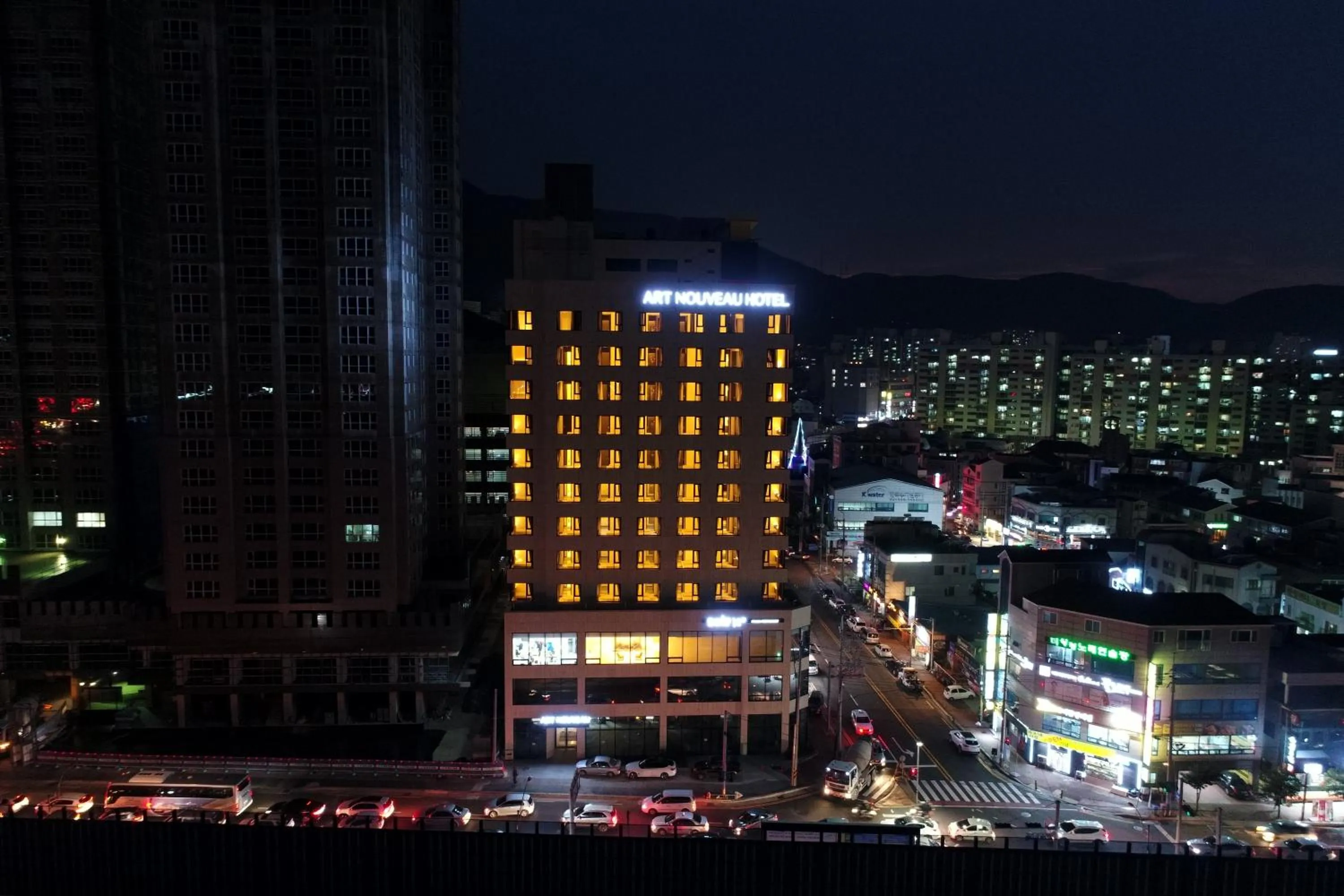 Property building in Geoje Artnouveau Suite Hotel