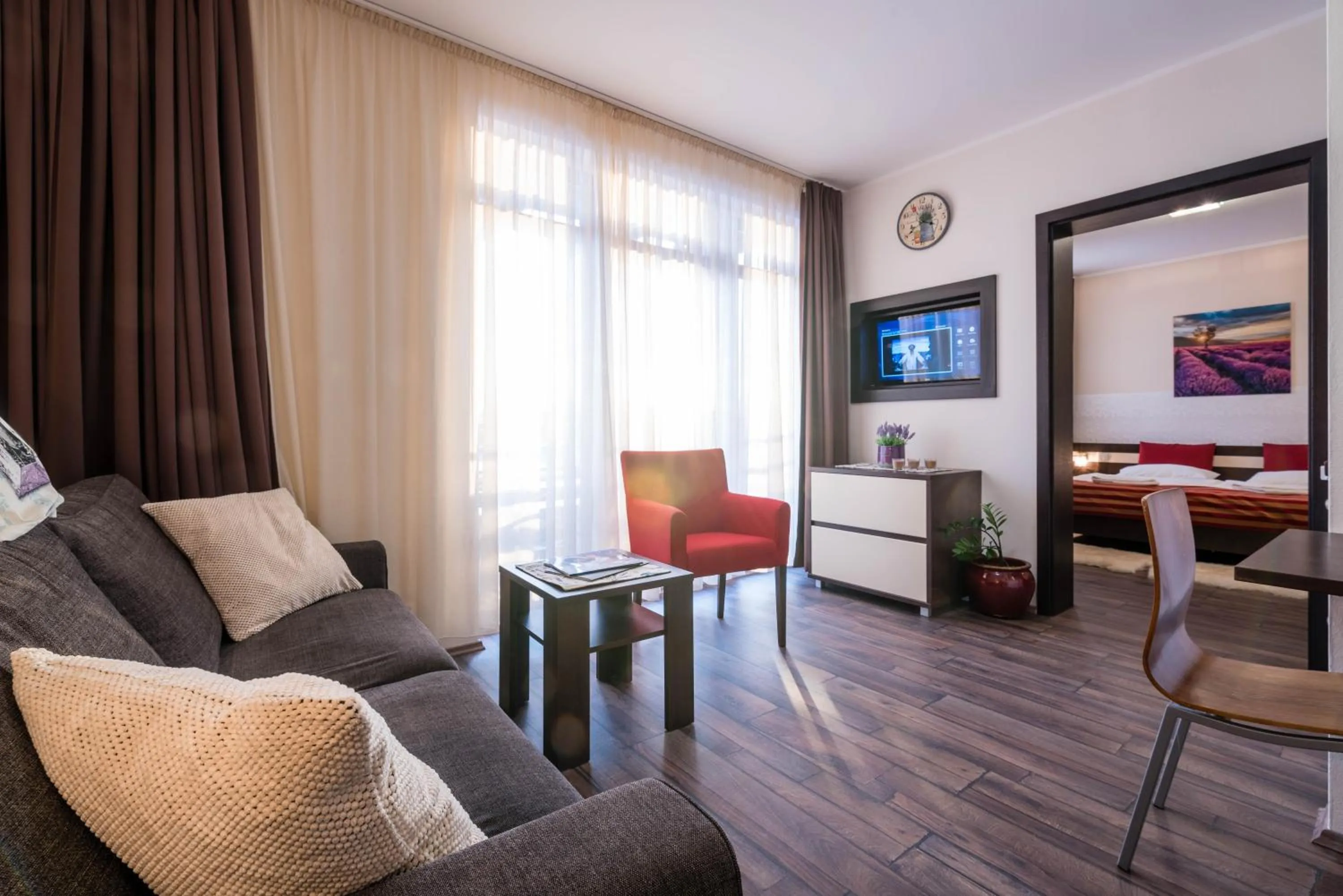 Living room in Apartman Mirka - Hotel Luka