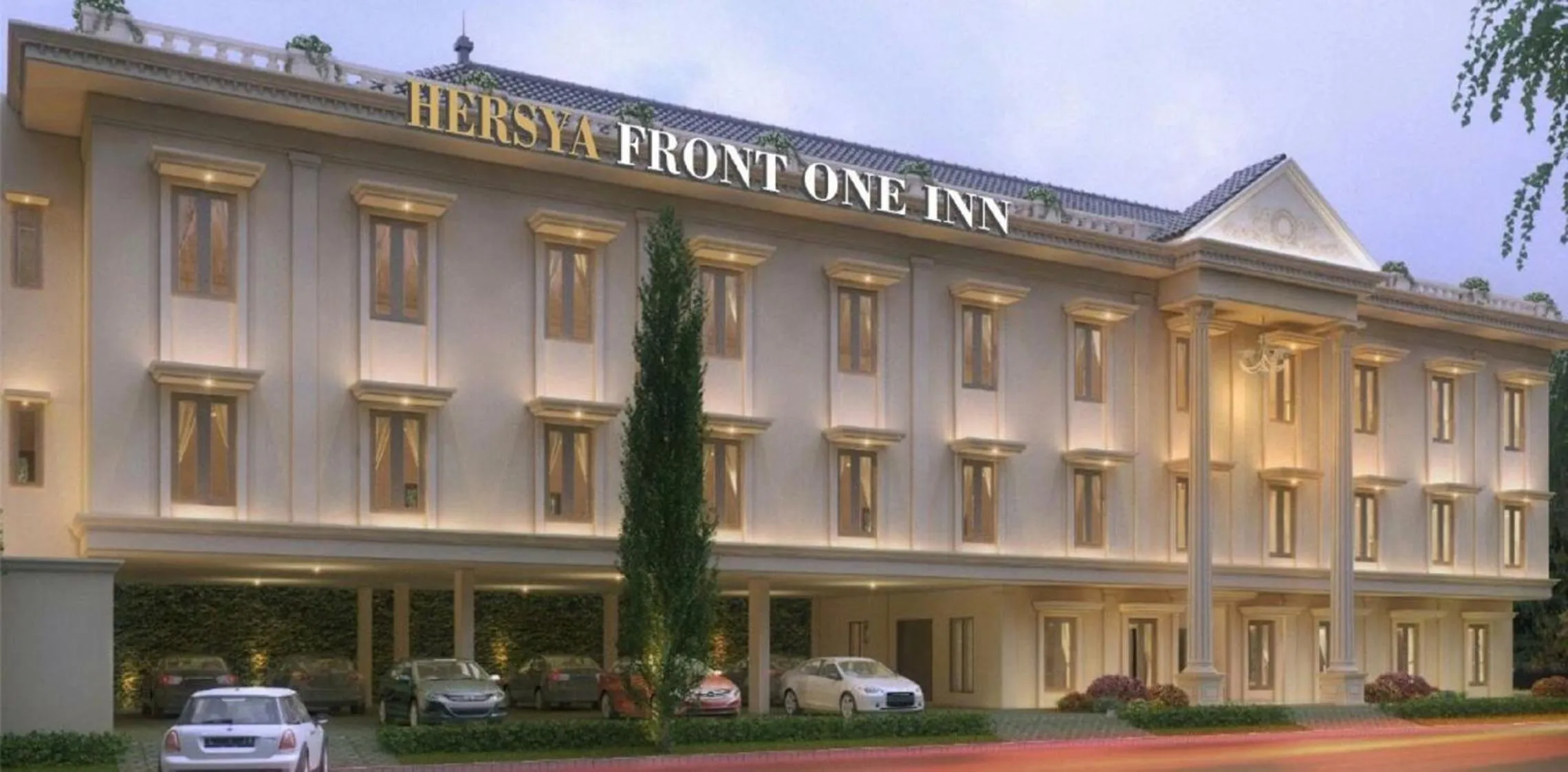 Property building in Hersya Front One Inn Surabaya